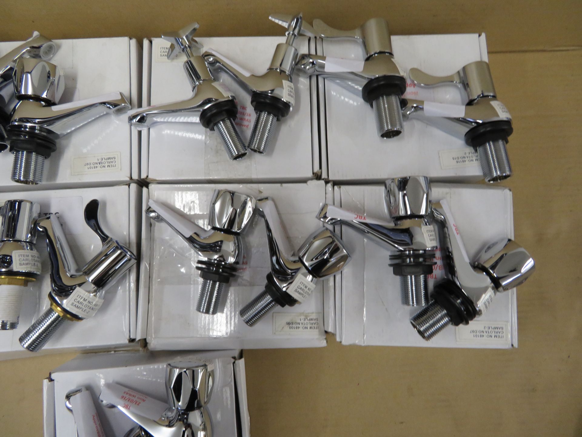 (T3) 9 X Various Sets Of Brand New Chrome Plated Bathroom/Kitchen Mixer Taps. Total Approx. Rrp - Image 4 of 4