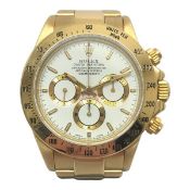 Gents Vintage Rolex Daytona, 18k Gold Watch