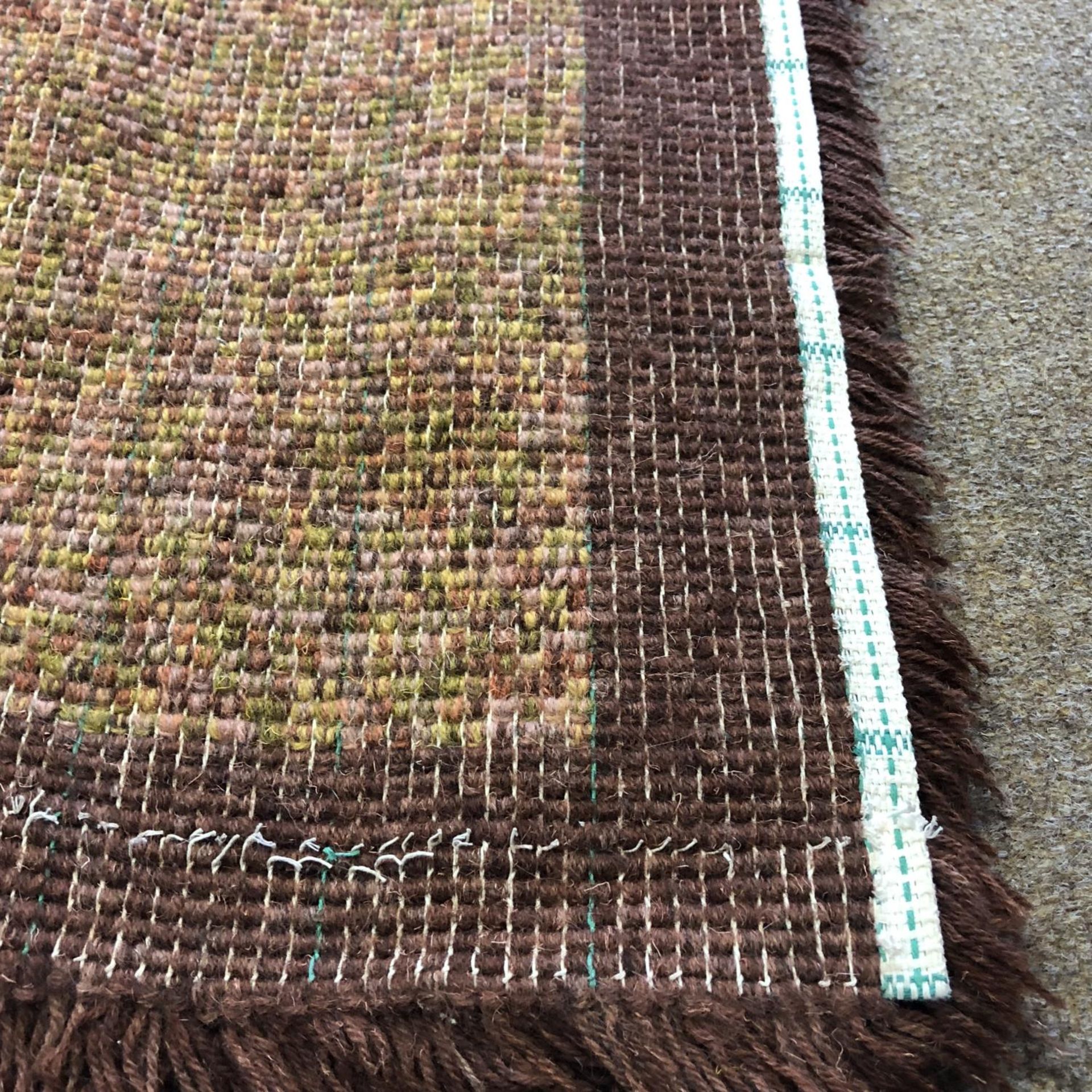 Retro Scandinavian Long Pile Shaggy Rug - Image 3 of 4