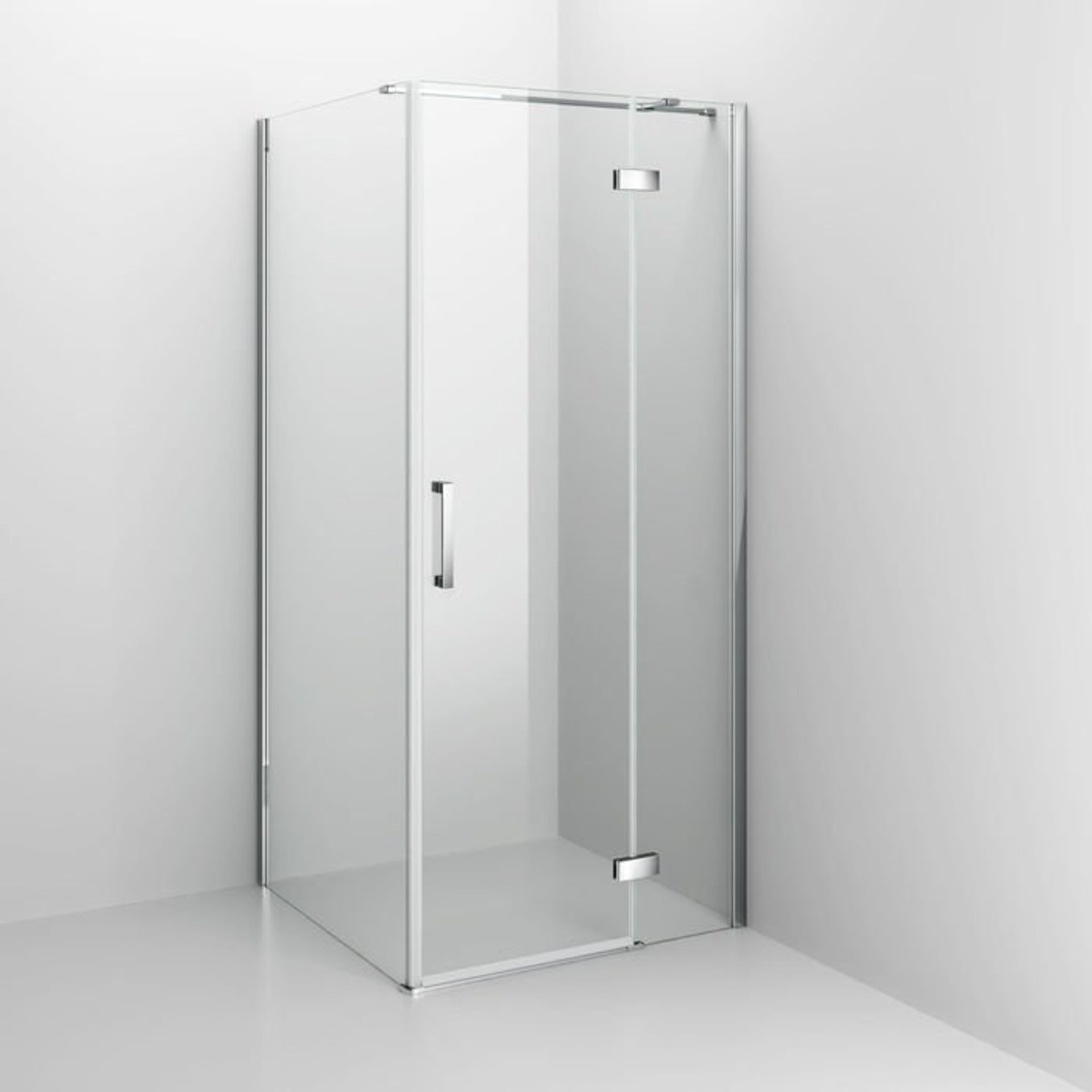 (S1) 1200x900mm - 8mm - Premium EasyClean Hinged Door Shower Enclosure RRP £749.99 8mm EasyClean - Bild 6 aus 8