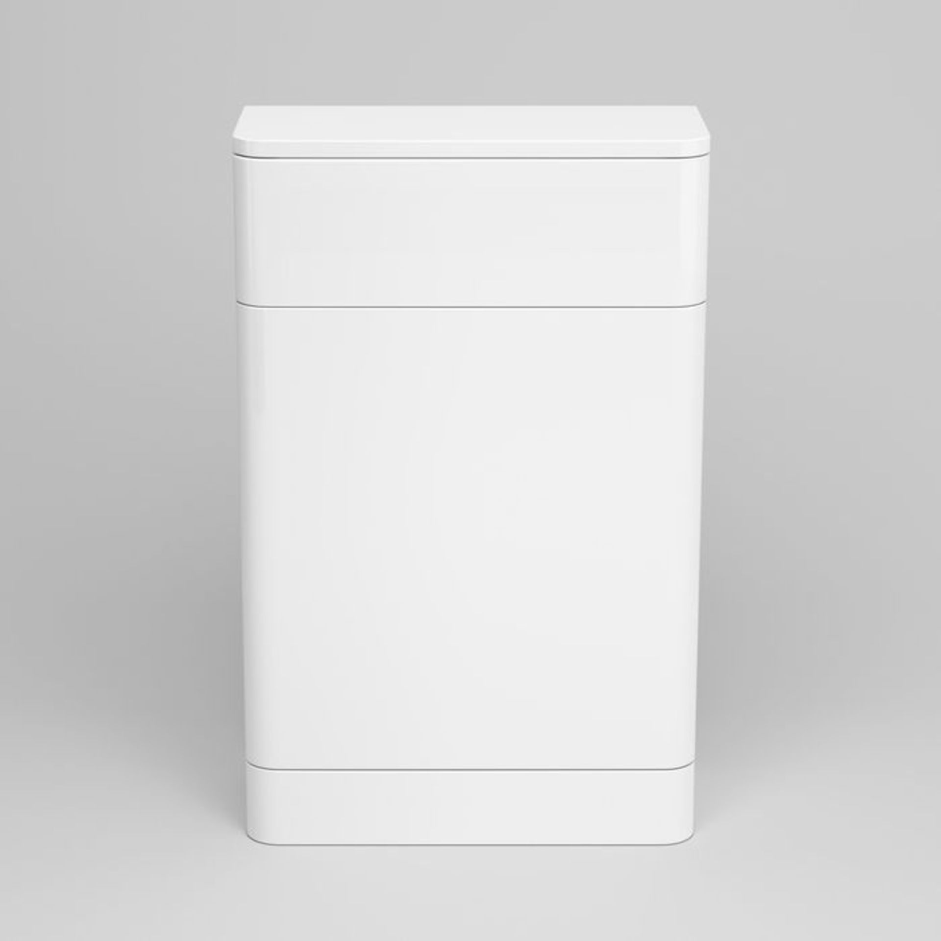 (S20) 500mm Gloss White Back To Wall Toilet Unit RRP £249.99 Engineered with everyday use in mind, - Image 5 of 5