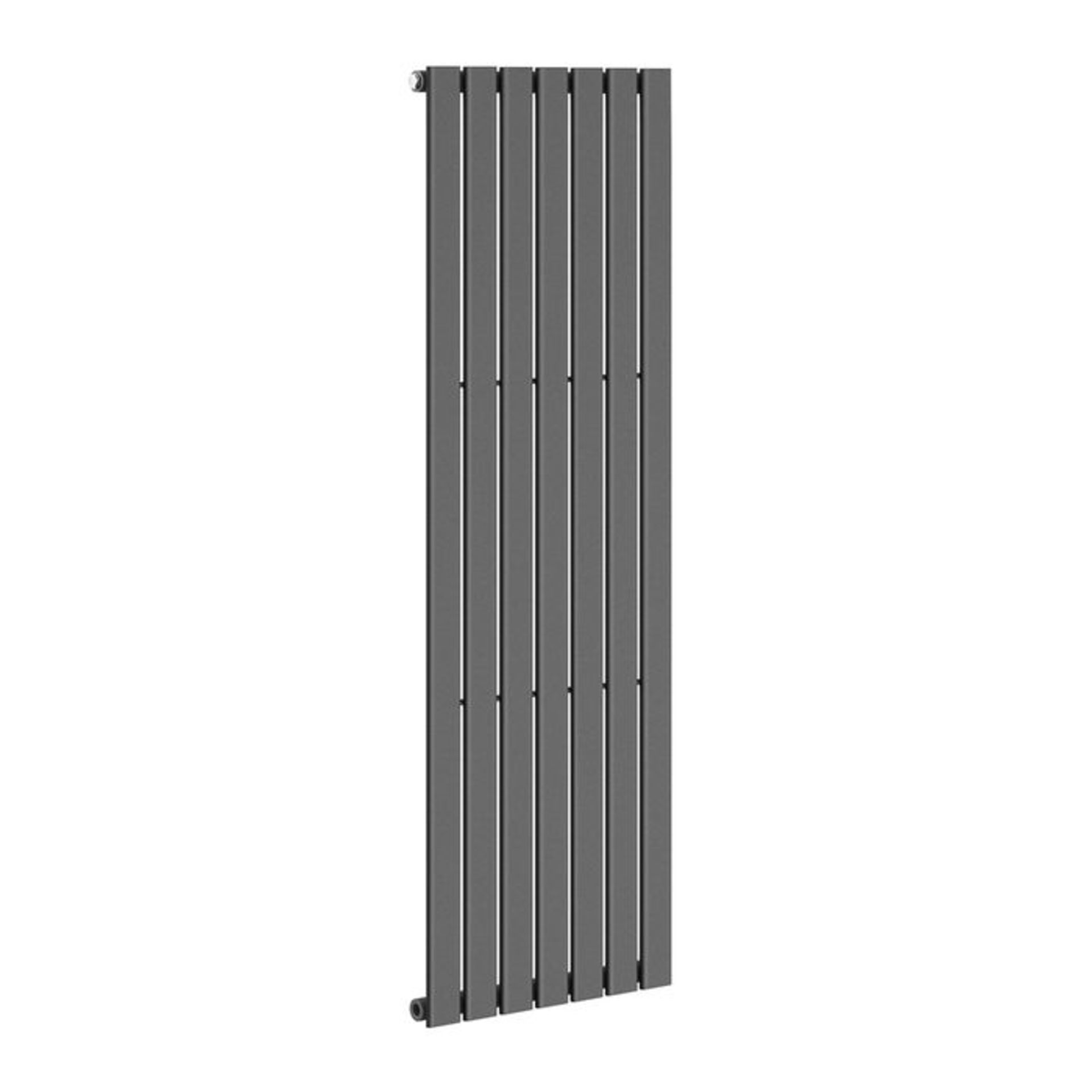 (S73) 1600x532mm Anthracite Single Flat Panel Vertical Radiator RRP £174.99 Low carbon steel, high - Image 4 of 4