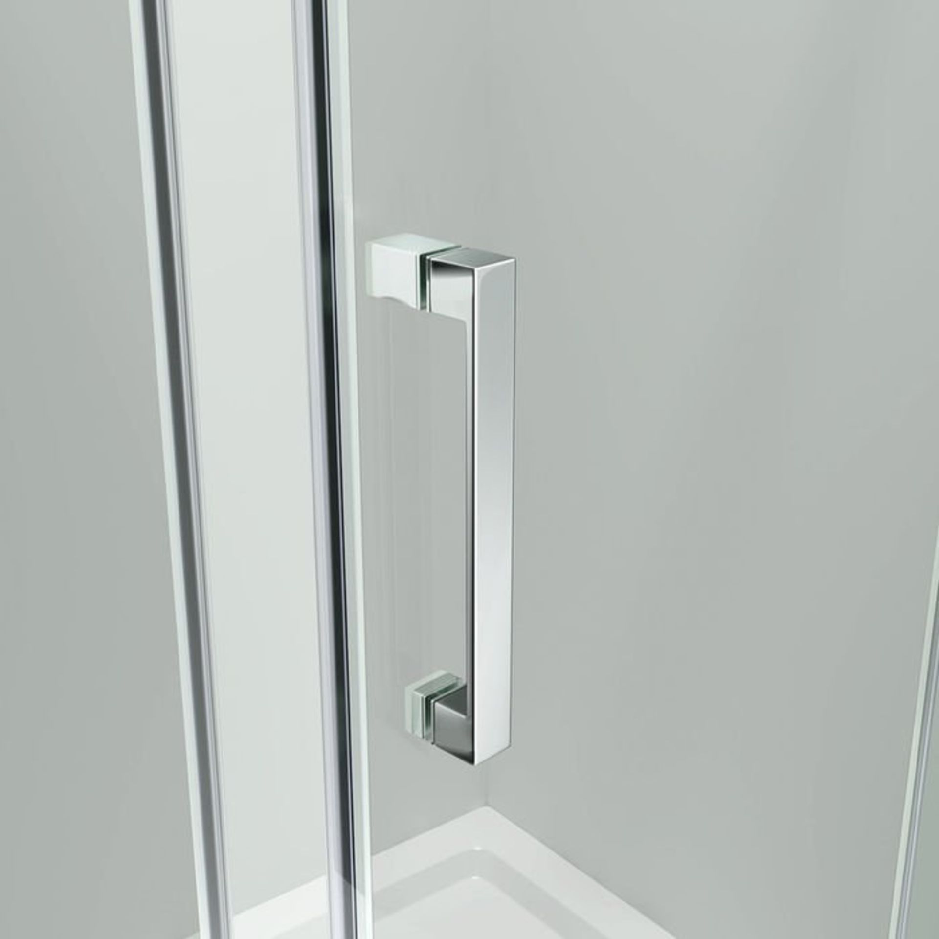 (S1) 1200x900mm - 8mm - Premium EasyClean Hinged Door Shower Enclosure RRP £749.99 8mm EasyClean - Image 7 of 8