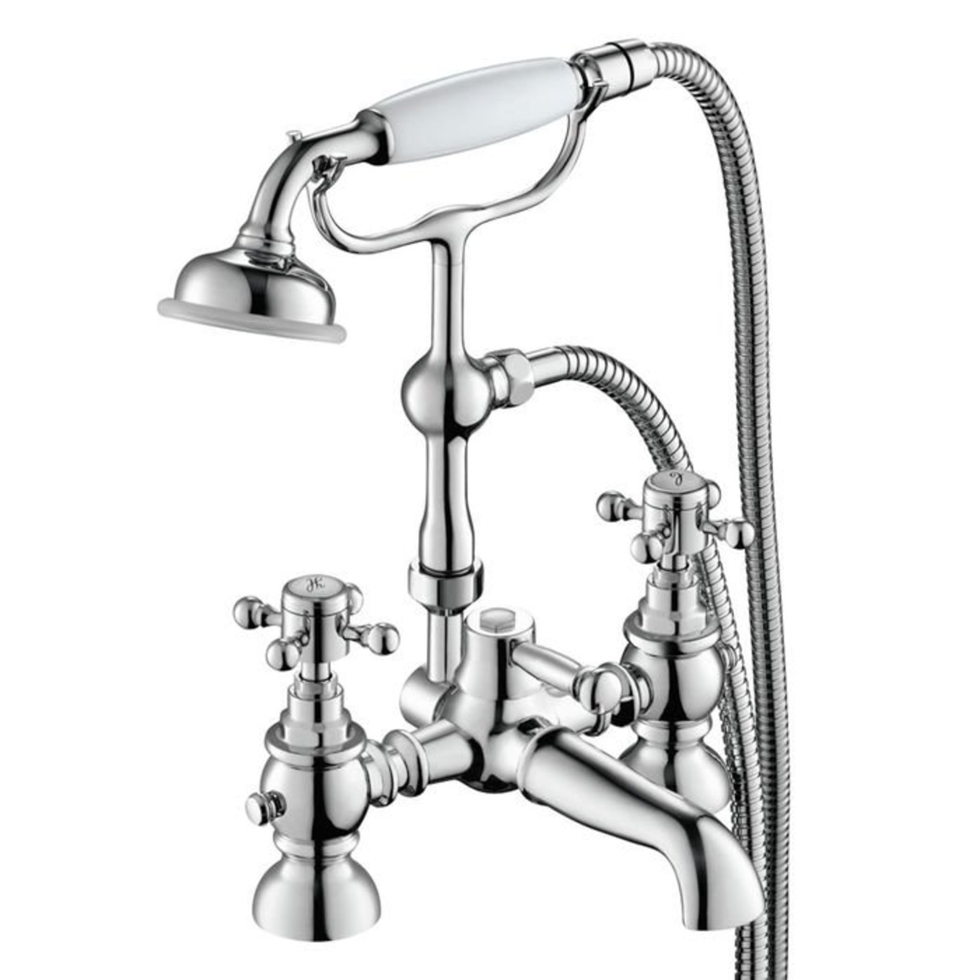 (S32) Victoria II Bath Shower Mixer - Traditional Tap with Hand Held Shower RRP £165.99 We love this - Image 2 of 4