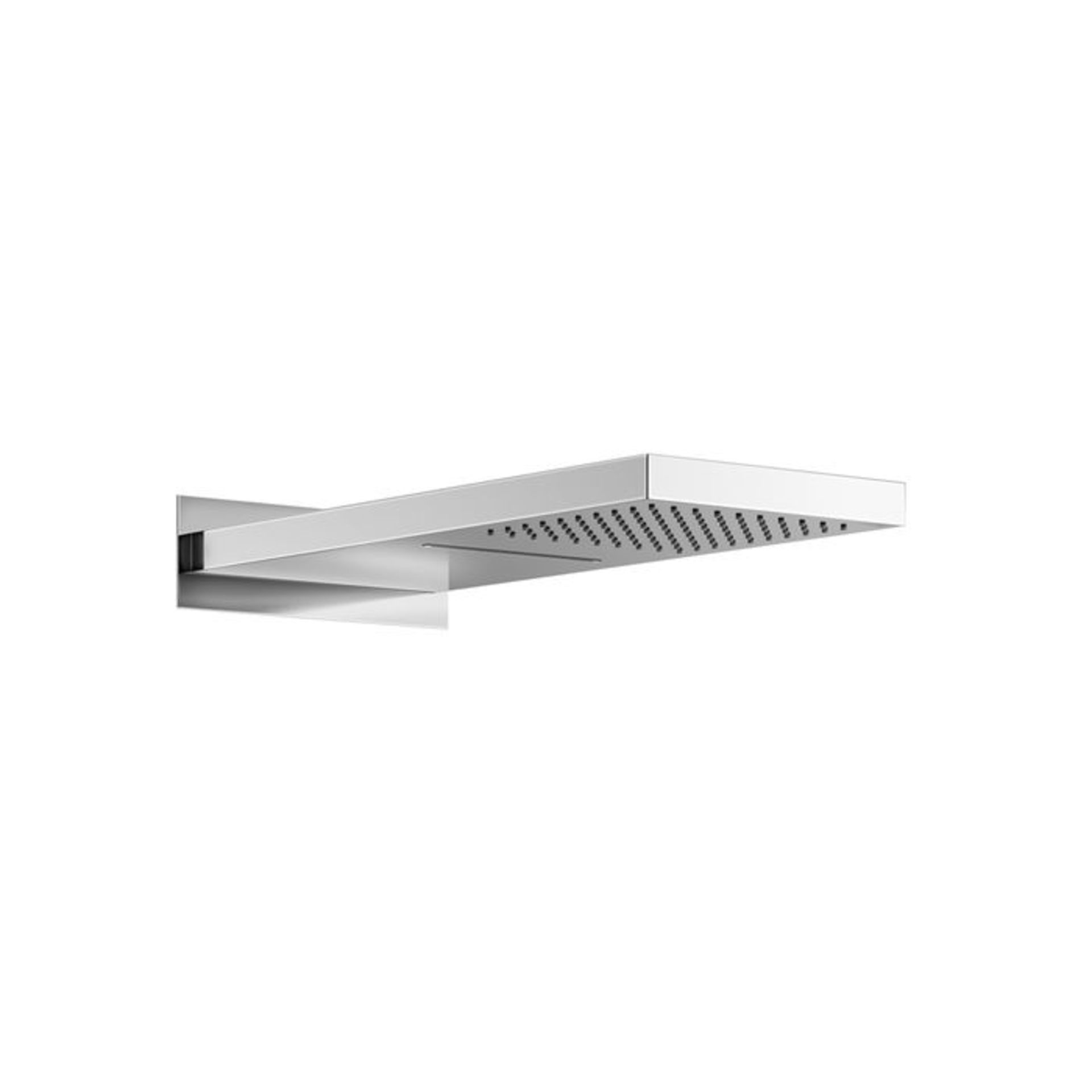 (S92) Stainless Steel 230x500mm Waterfall Shower Head. RRP £374.99 Dual function waterfall and - Bild 6 aus 6