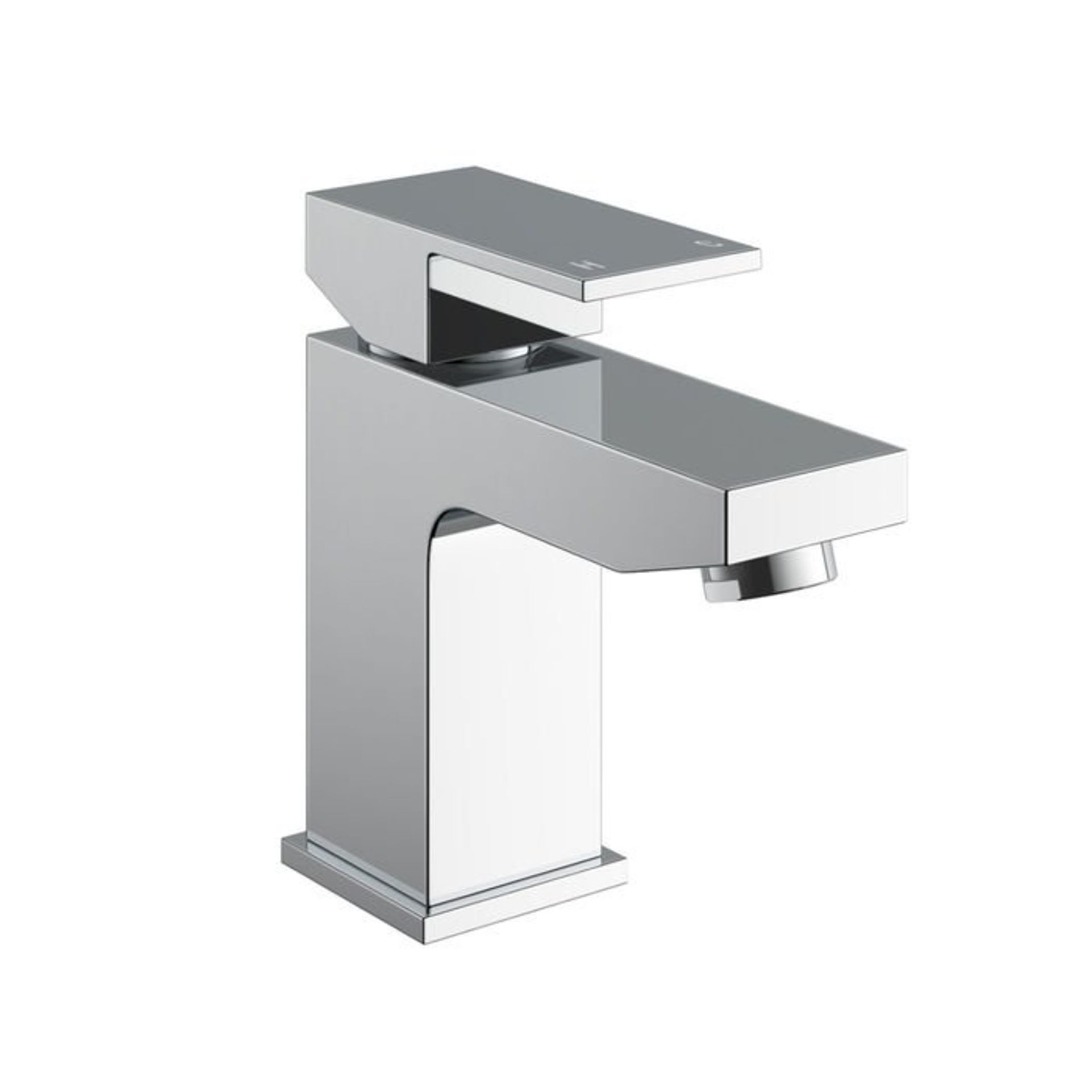 (S63) Harper Basin Mixer Tap Crafted from anti-corrosive chrome plated solid brass and includes a - Image 3 of 3