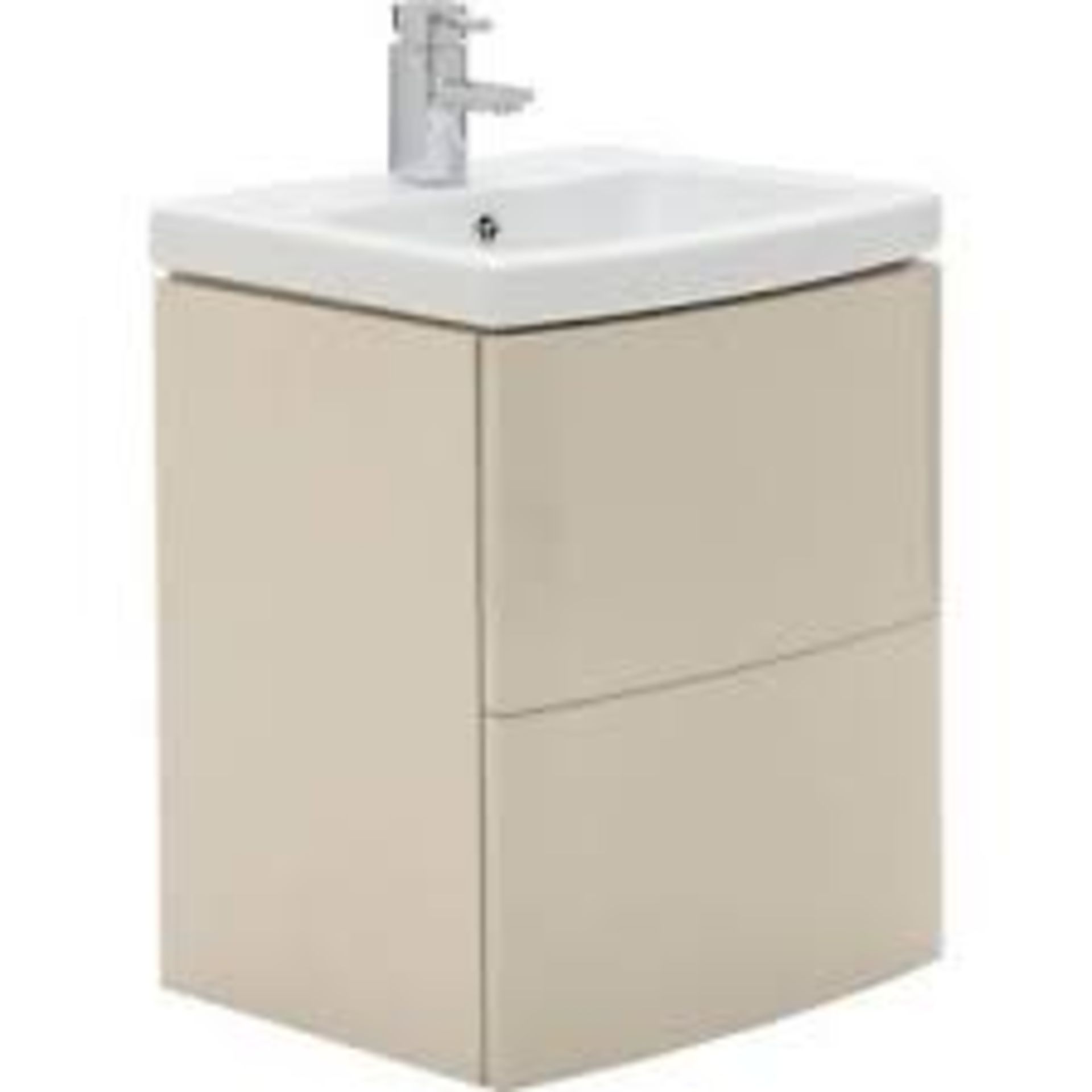 MF | 4 x Facile CC Toilet & 2 x Charlton Cappuccino 50cm cabinet RRP of Pallet - £998.99 Delivery - Image 2 of 2