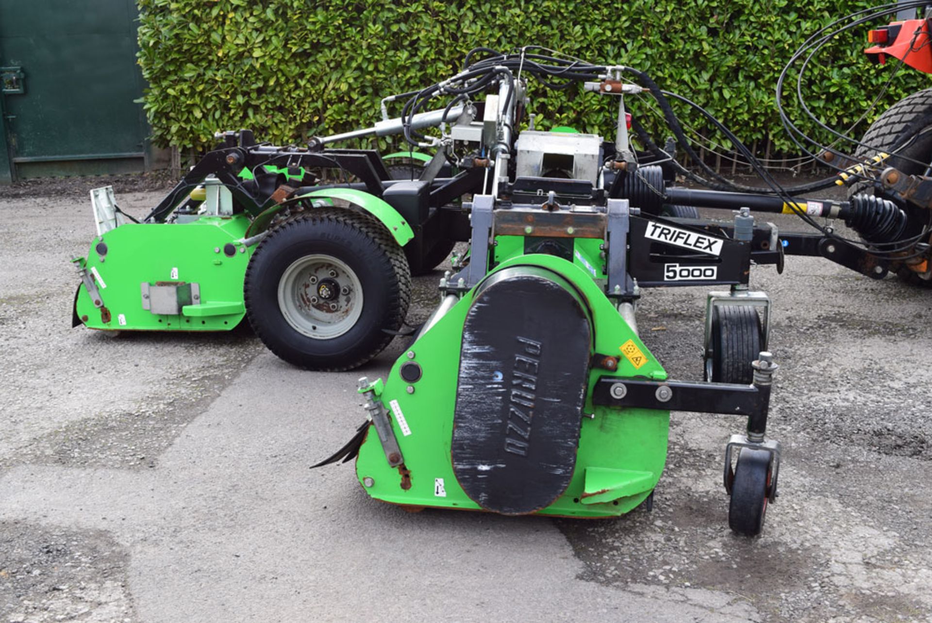 2014 Ryetec Triflex 5000 Trailed Flail Gang Mower 5 Meter Cut - Image 5 of 6