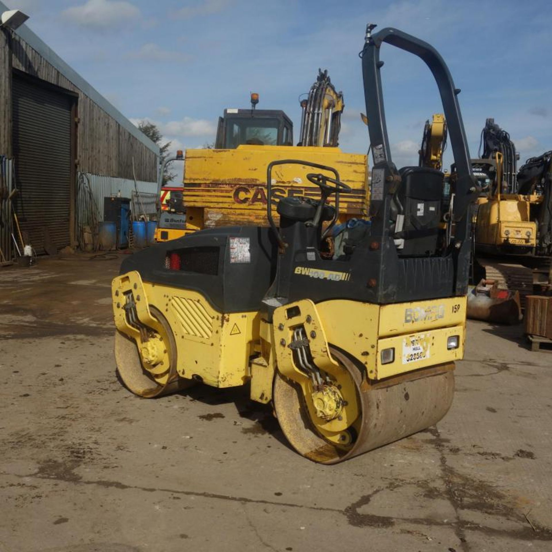2006 Bomag BW100AD Twin Drum Roller, 1462 Hours From New - Bild 3 aus 8