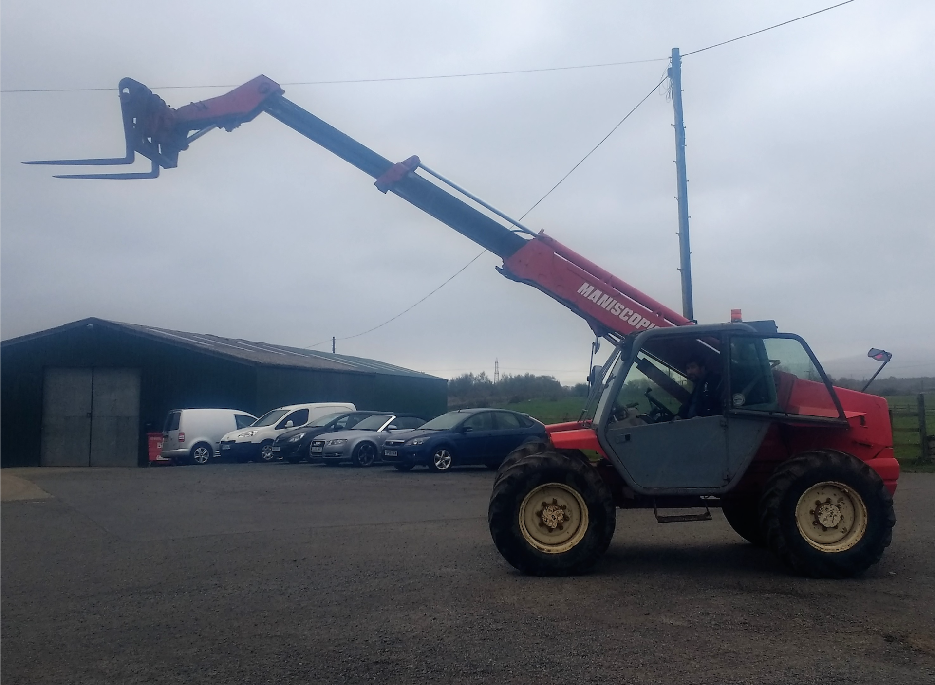 1998 9m Manitou Maniscopic, 14000Hrs
