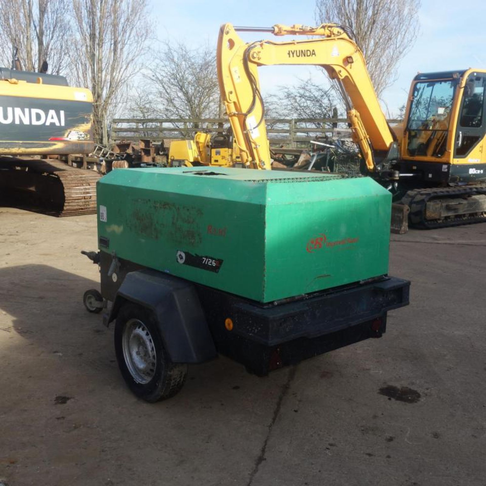 2006 Inersollrand 726e Compressor, Only 3702 Hours From New - Image 3 of 6