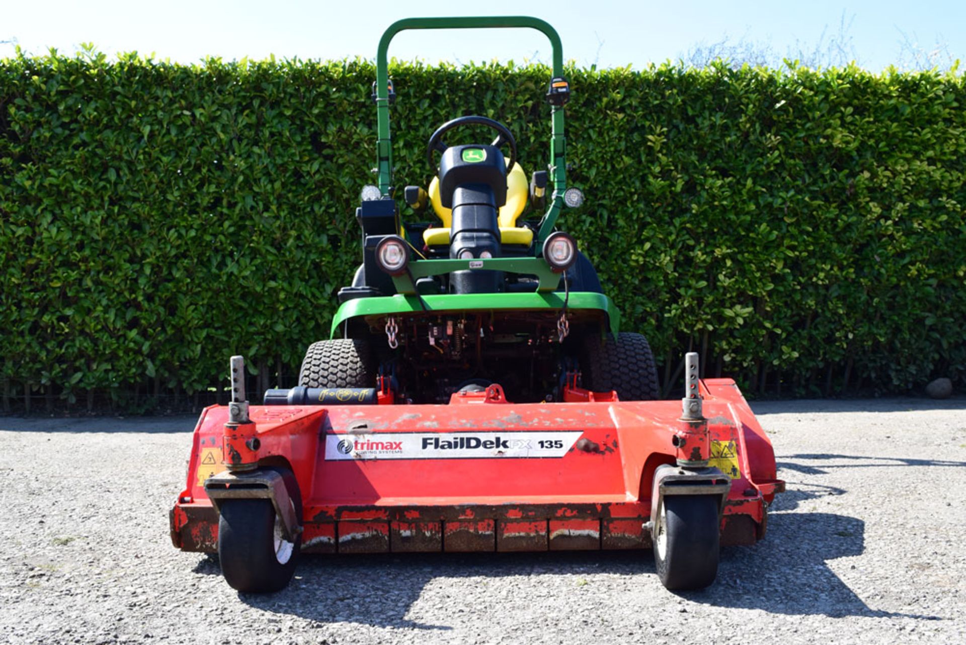 2014 John Deere 1570 TerrainCut 53" Ride On Flail Mower - Image 3 of 7