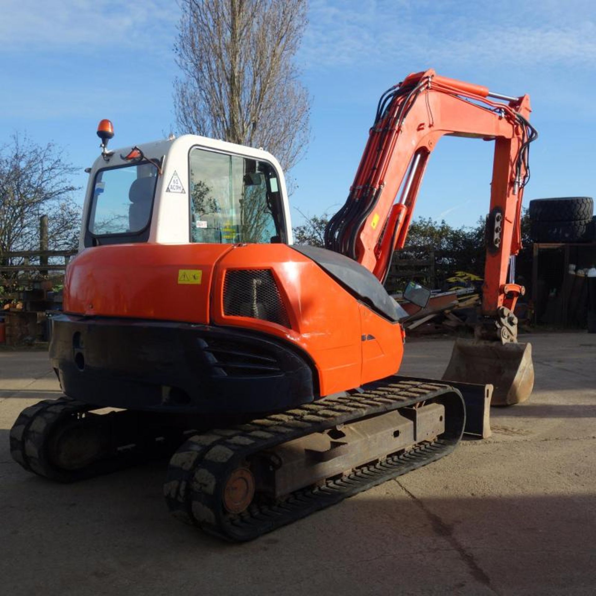 2011 Kubota KX080-3 8 Ton Digger, Only 5359 Hours From New - Image 4 of 11