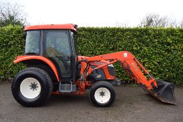 Kioti DK551C Compact Tractor With KL1595 Loader