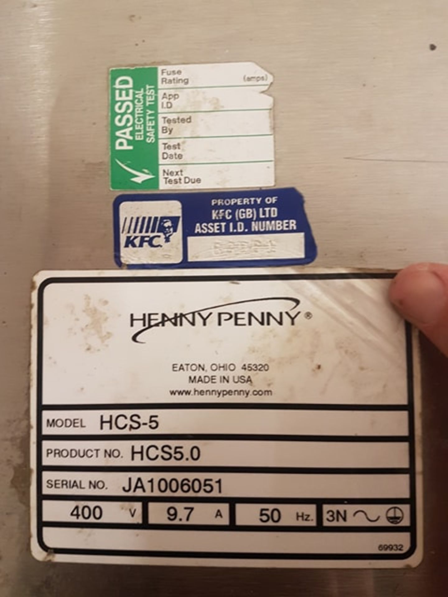Henny Penny HCS5 Heated Display - Bild 4 aus 4