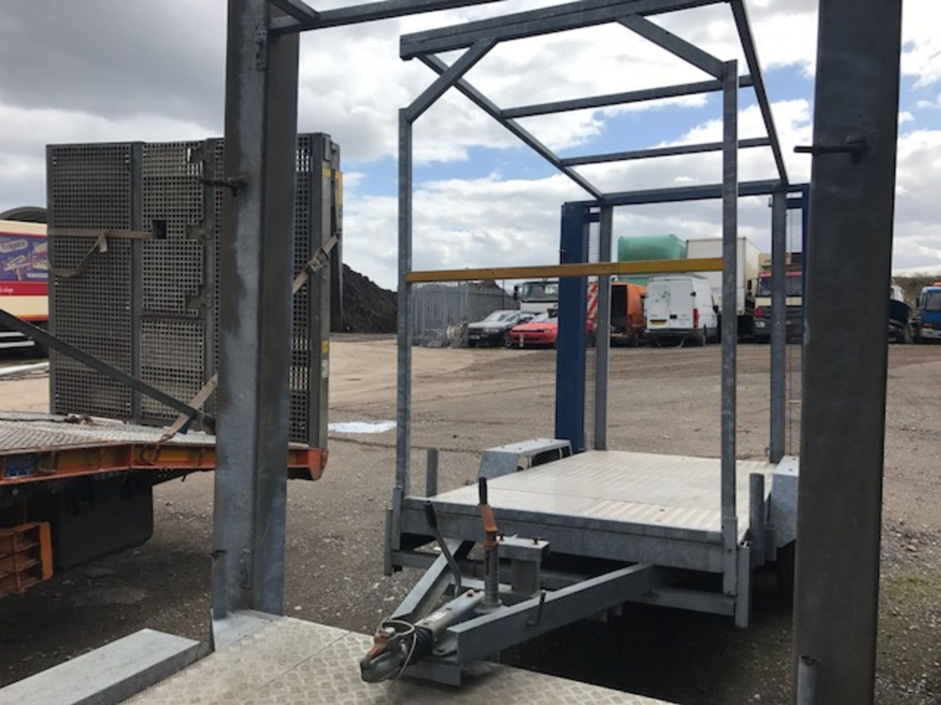 Twin axle galvanised trailer - Bild 5 aus 5