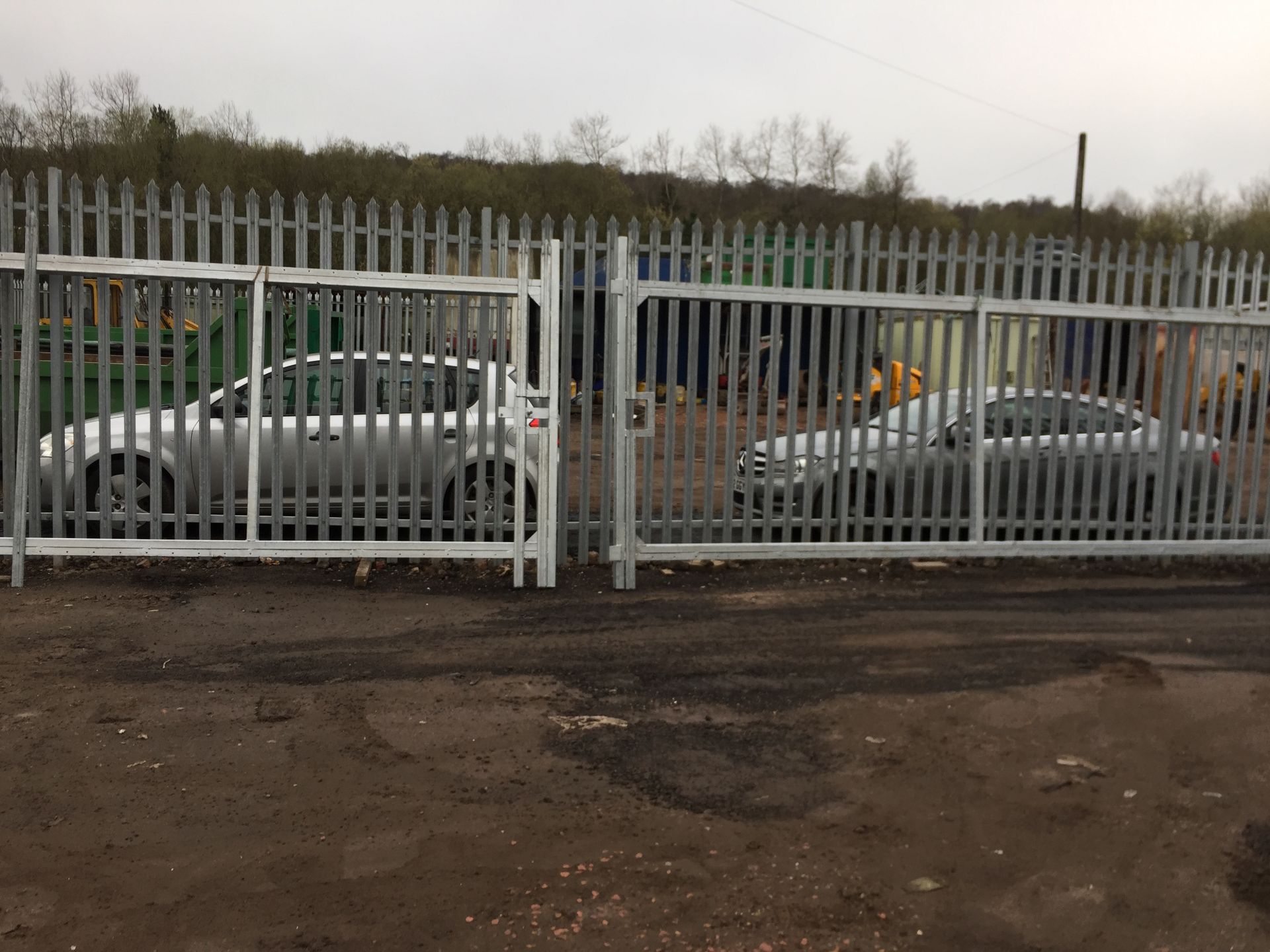 Brand New Palisade Gates 2400mm high x 9170mm long