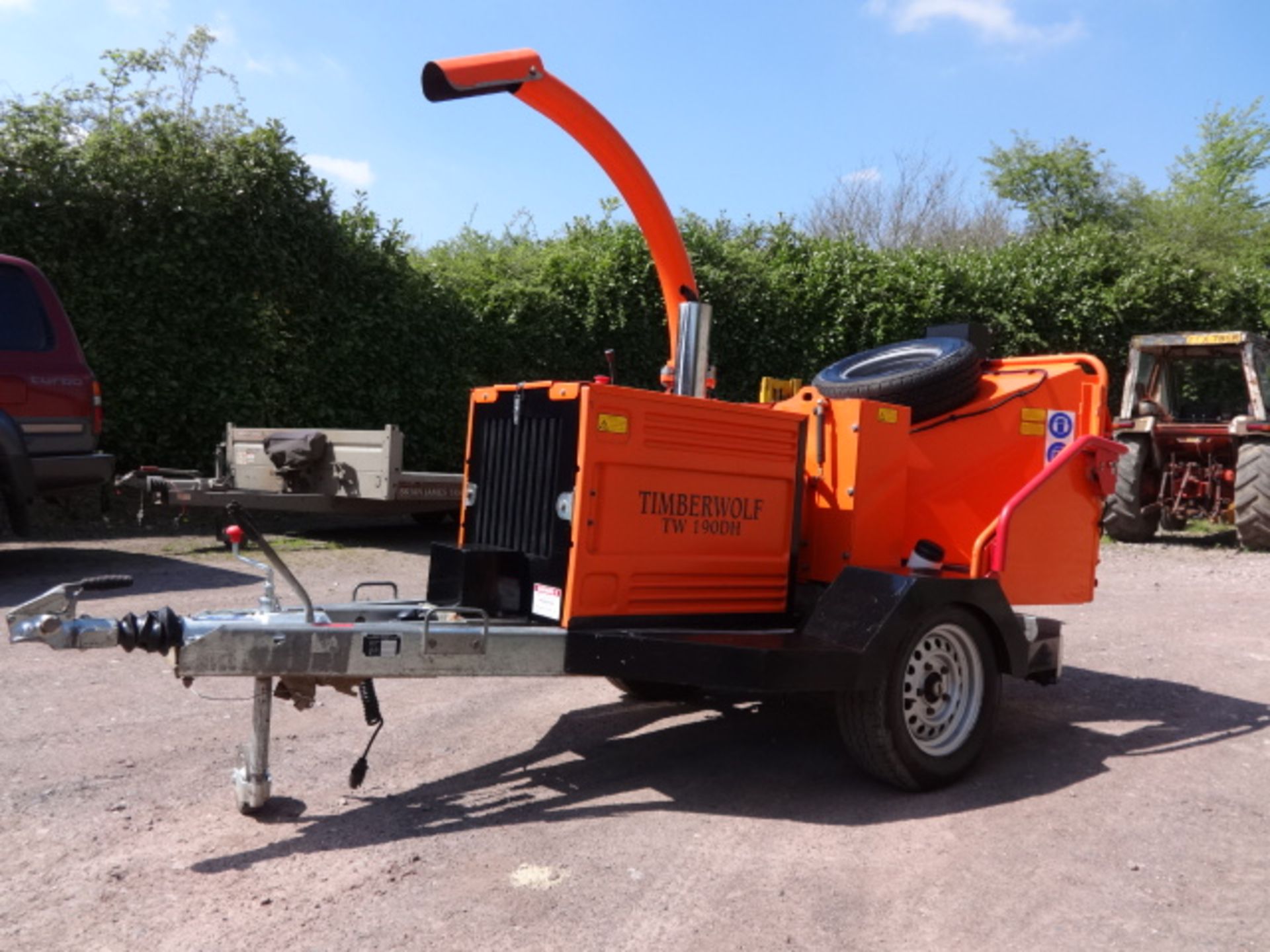 Timberwolf TW190DH Woodchipper, Only 1168 Hours