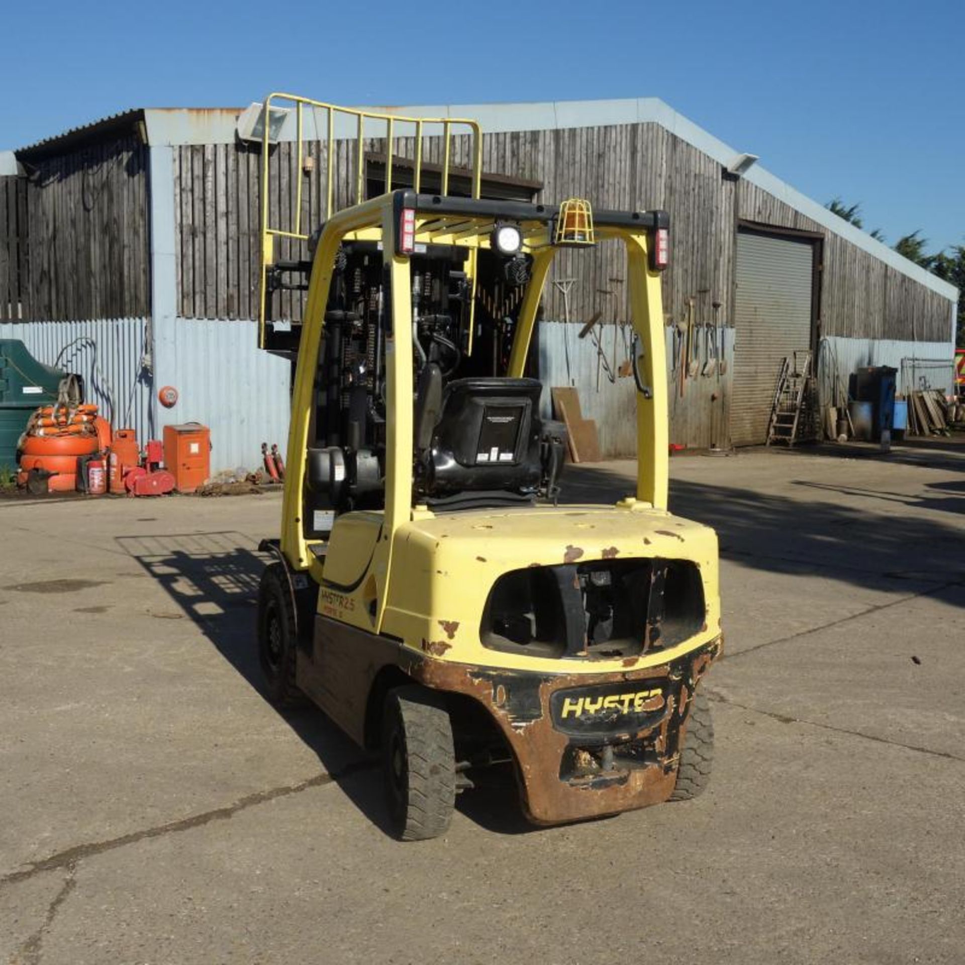 2013 Hyster H2.5ft 3 Stage Mask Container, 3333 Hours From New - Image 5 of 10