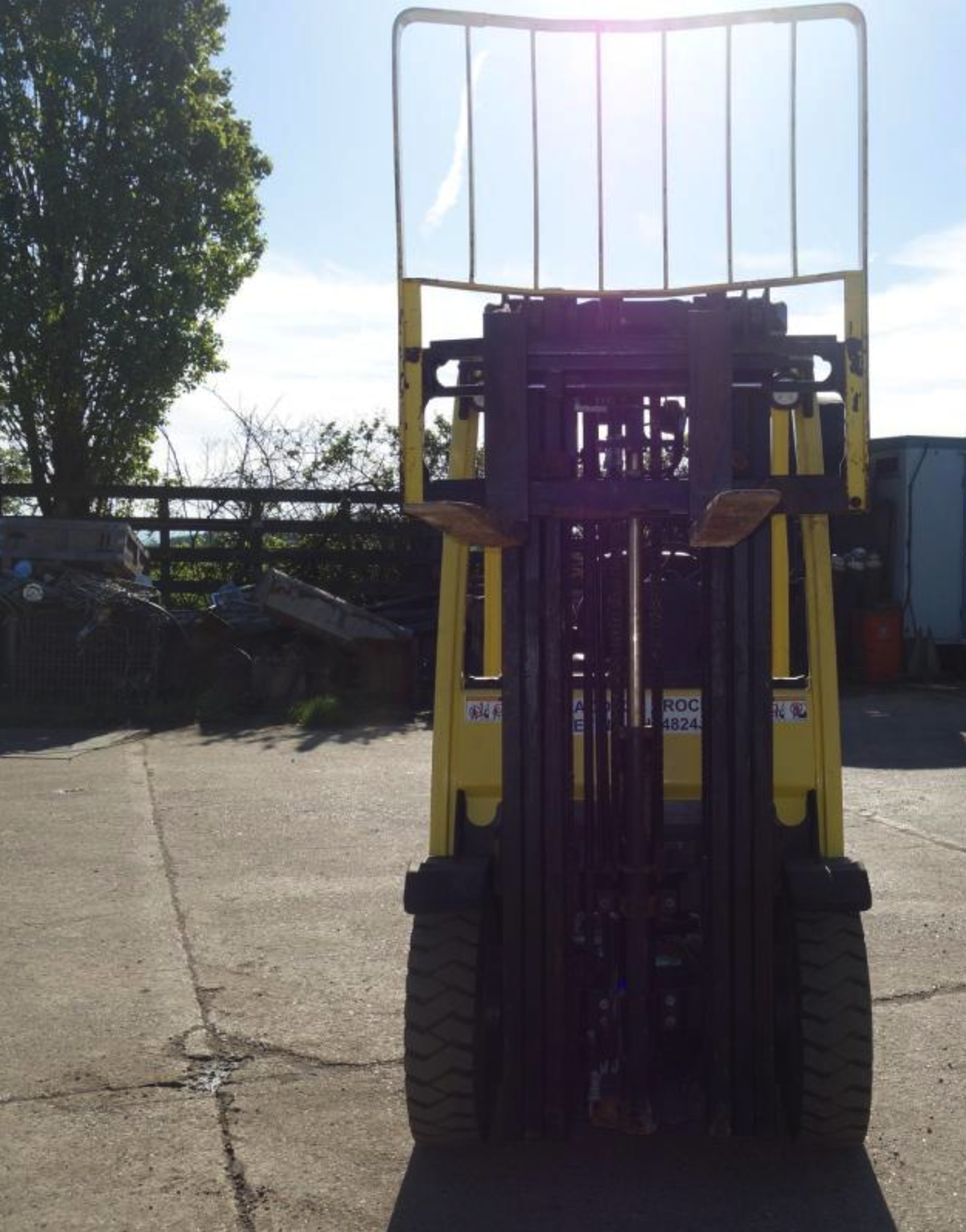 2013 Hyster H2.5ft 3 Stage Mask Container, 3333 Hours From New - Image 7 of 10