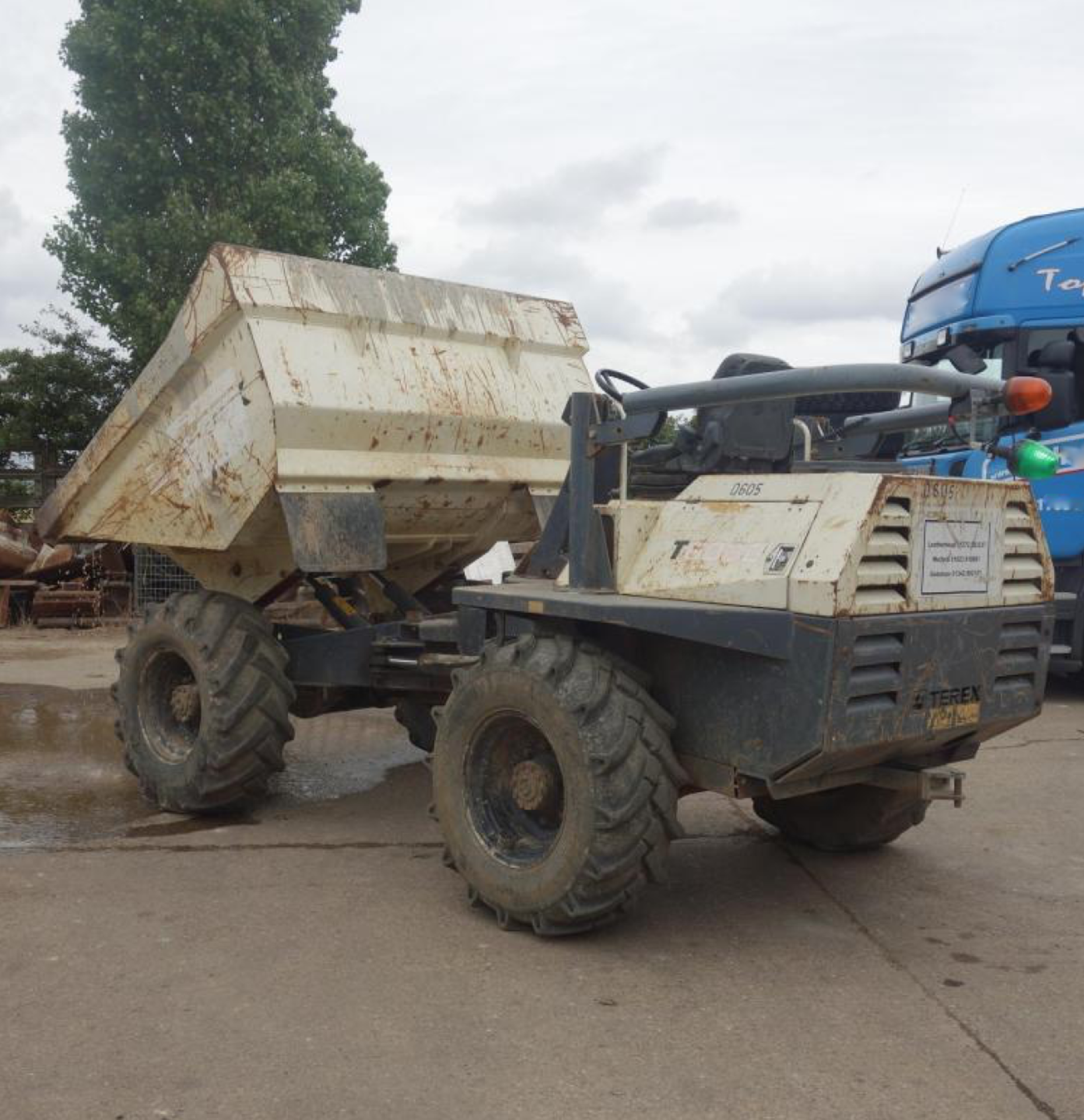 2007 Terex 6 Ton Skip Dumper, 3593 Hours From New - Image 3 of 10