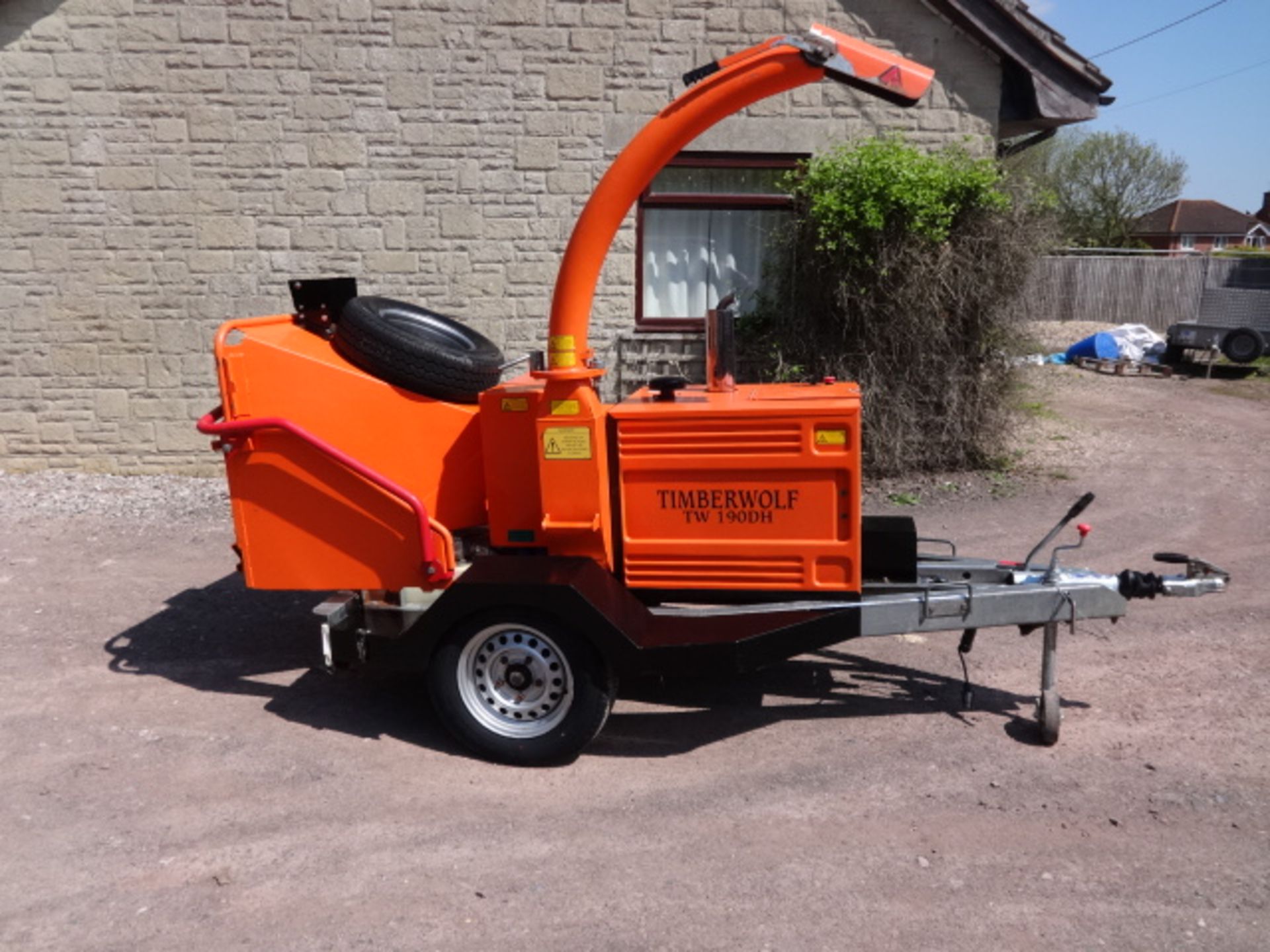 Timberwolf TW190DH Woodchipper, Only 1168 Hours - Image 3 of 3