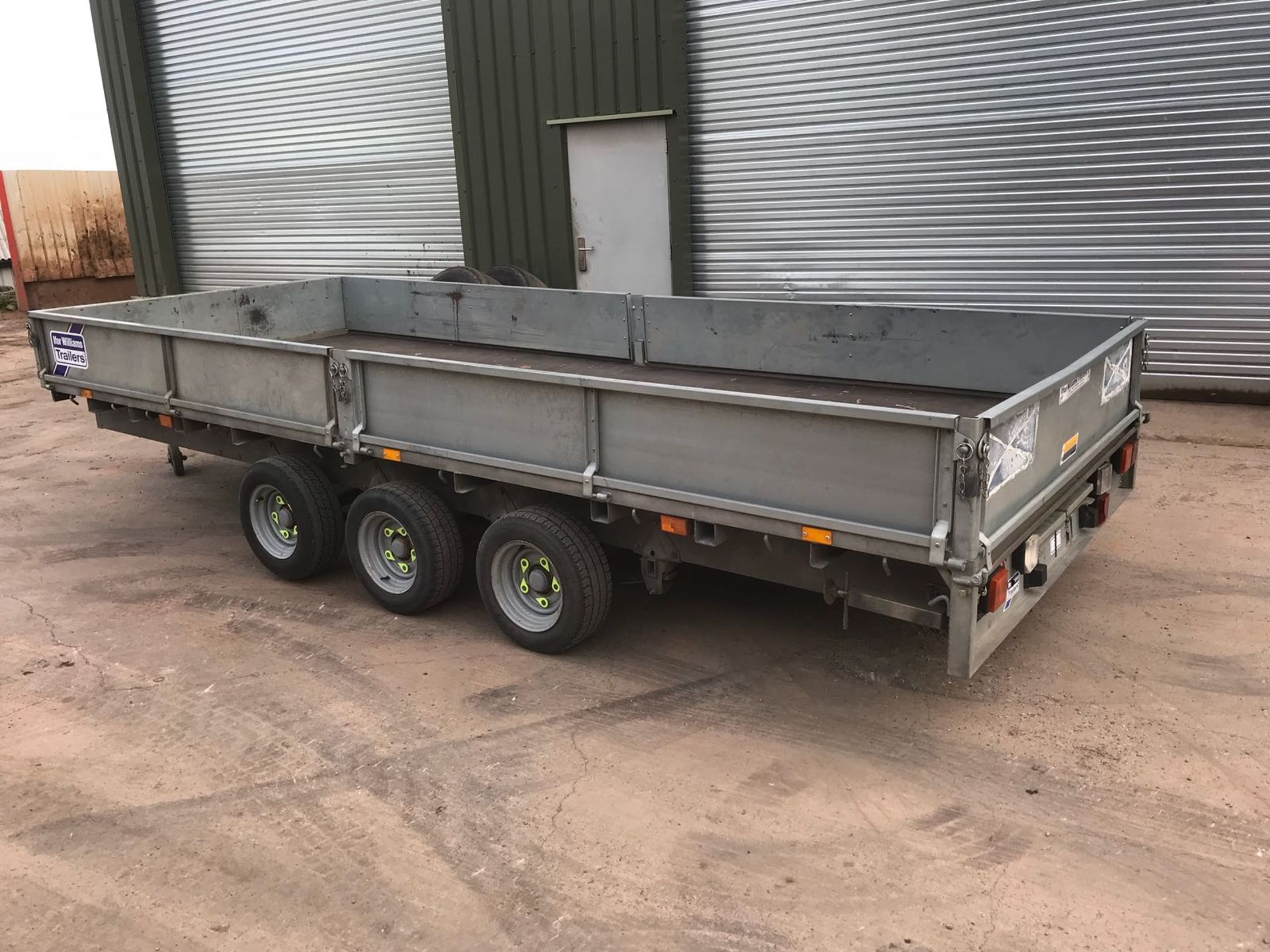 2014, Ifor Williams Tri Axle Trailer With Ramps - Image 6 of 13