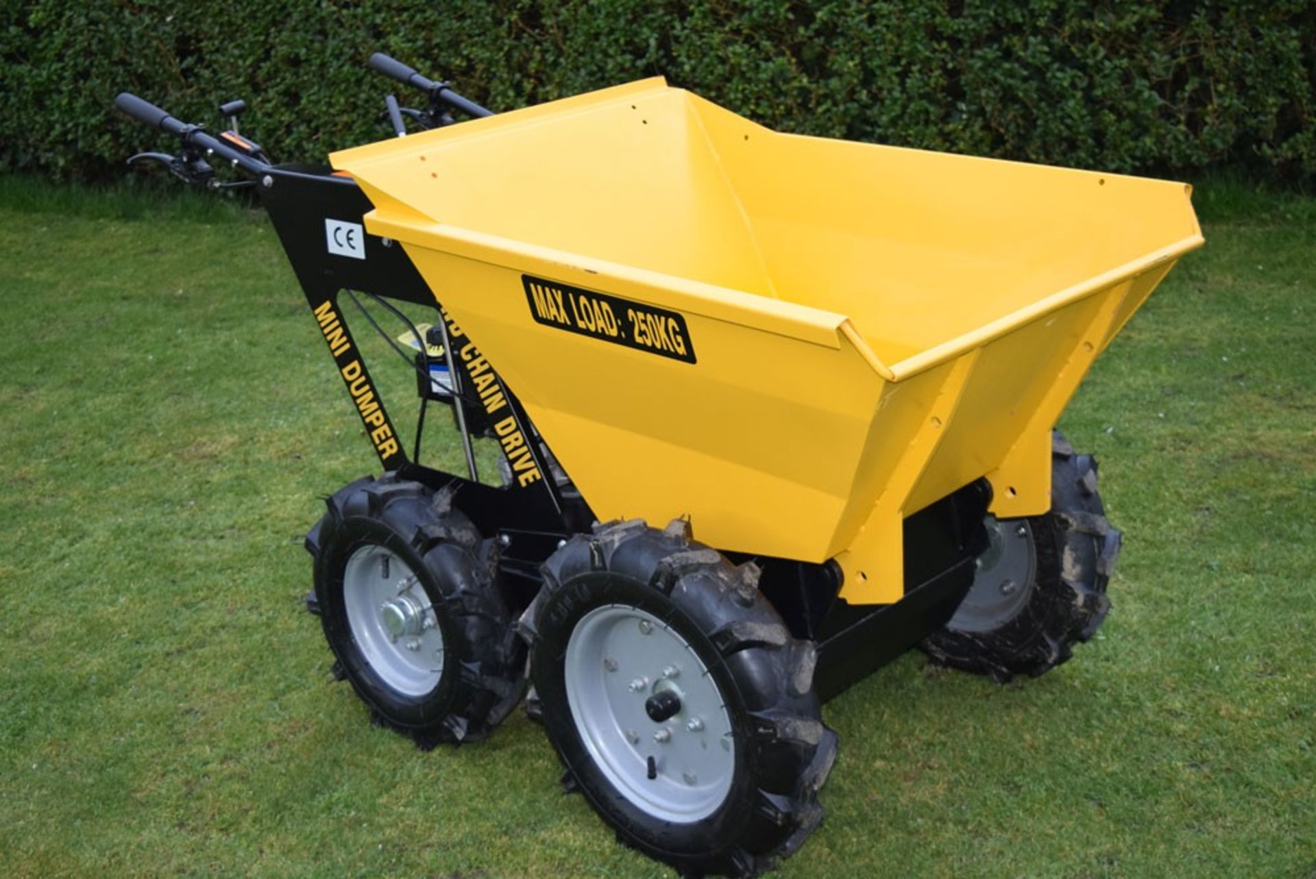 Unused 250kg Mini Dumper 4WD With Chain Drive B&S Engine - Image 3 of 9