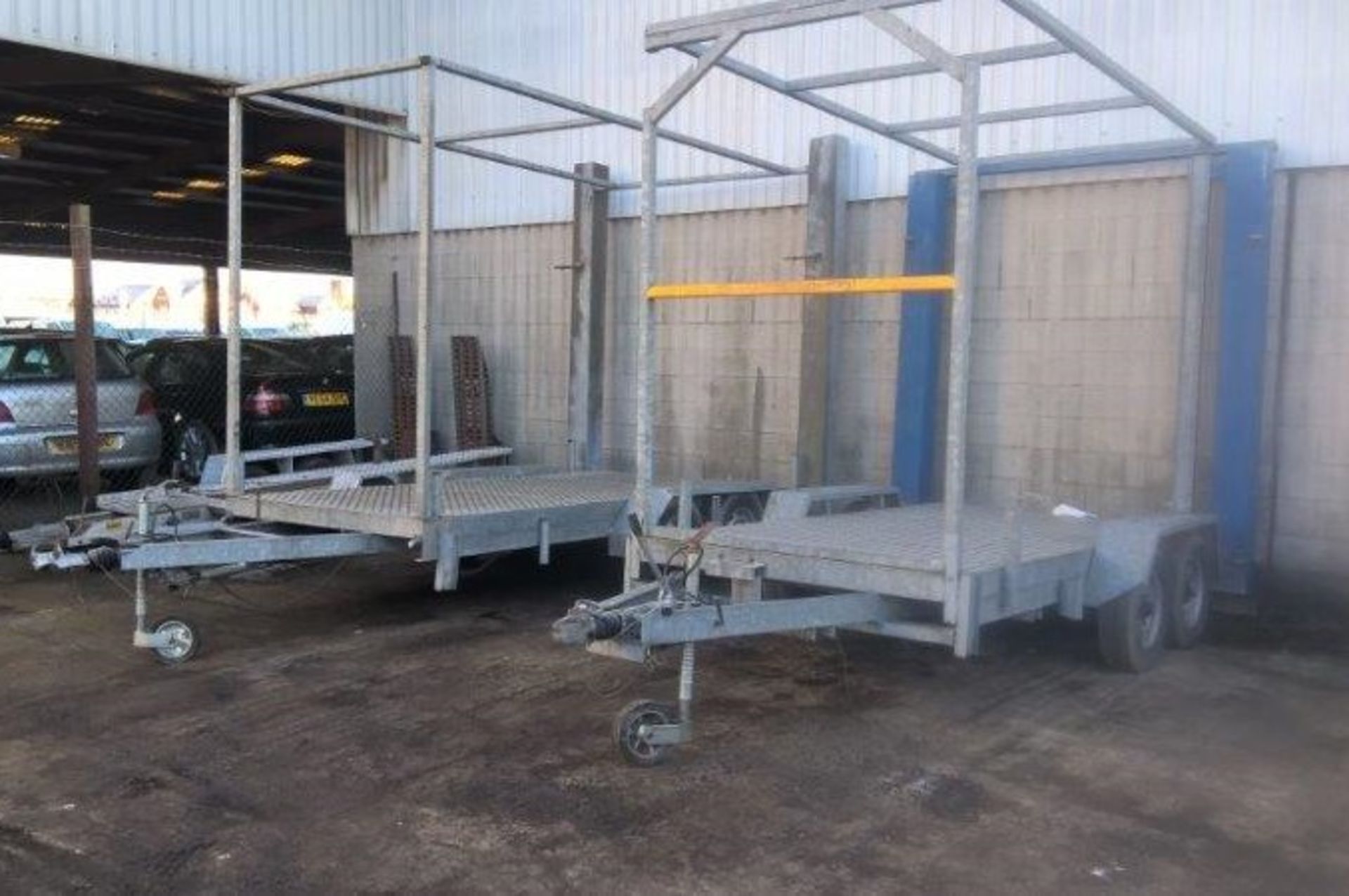 Twin axle galvanised trailer - Image 5 of 5