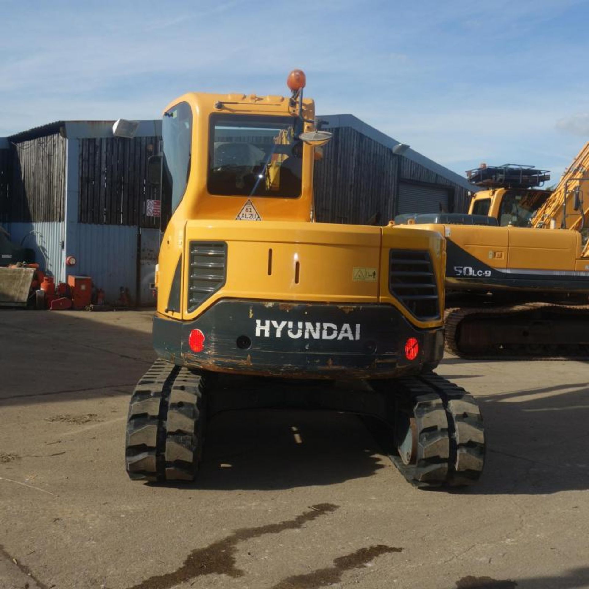 2014 Hyundai 80CR-9 Digger, Comes With 4 Buckets, 2290 Hours From New - Image 5 of 10