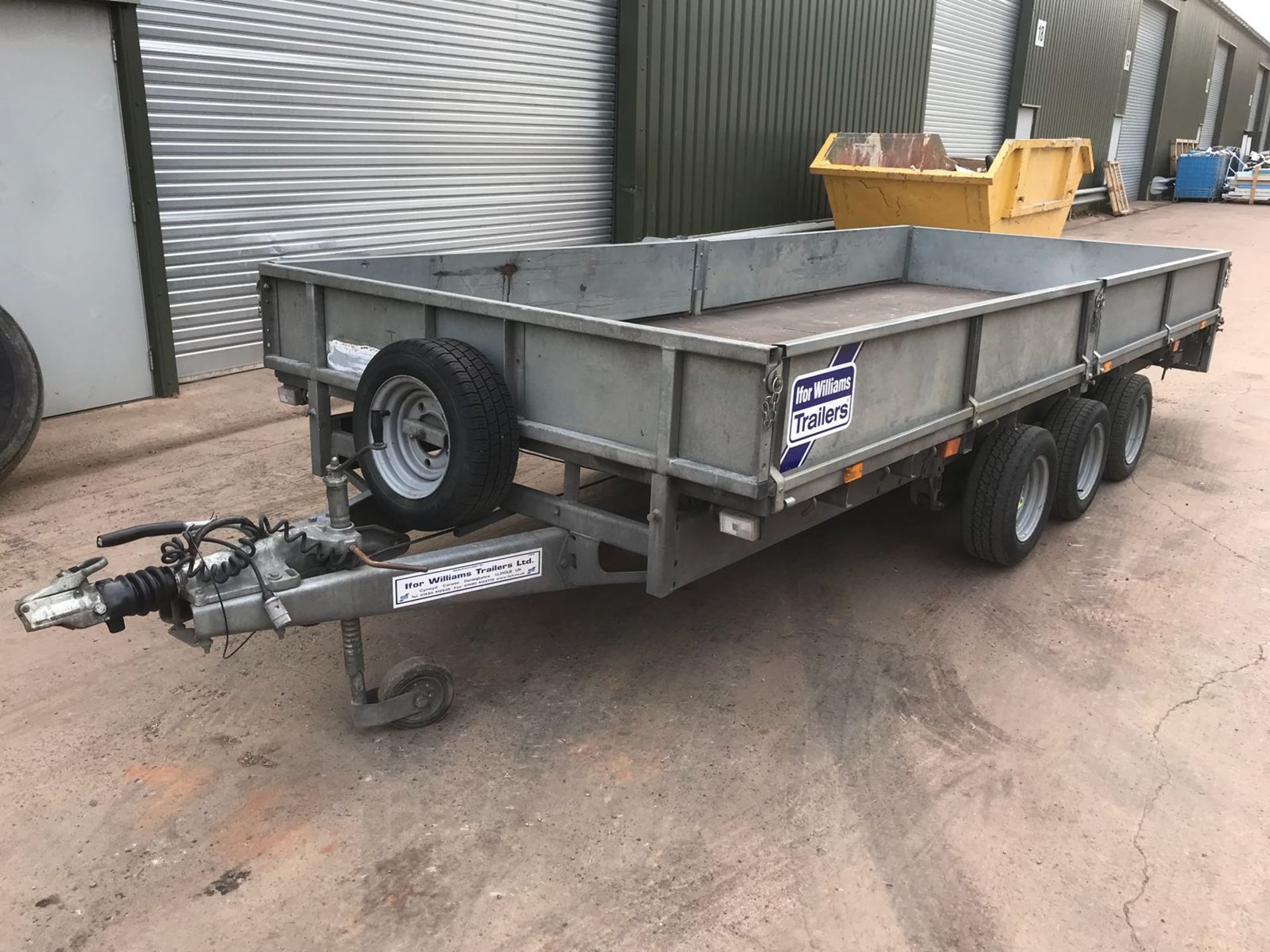 2014, Ifor Williams Tri Axle Trailer With Ramps - Image 5 of 13