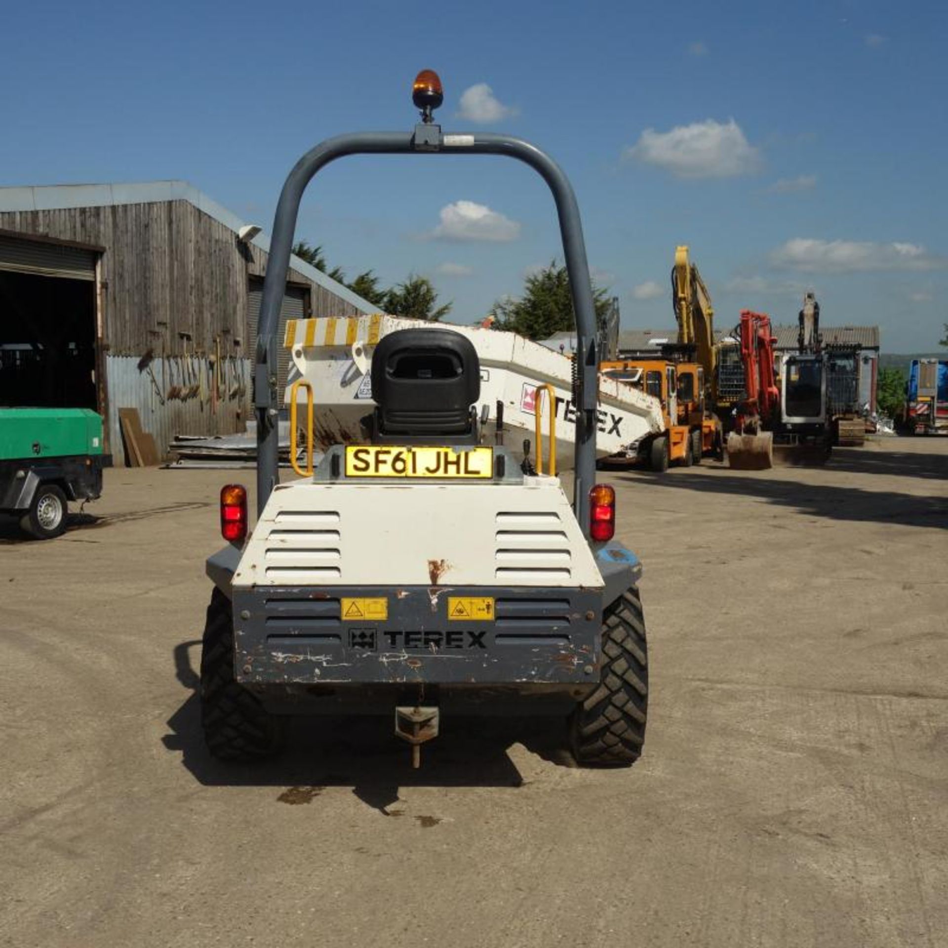 2011 Terex 3 Ton Swivel Dumper, 1008 Hours From New - Image 7 of 14