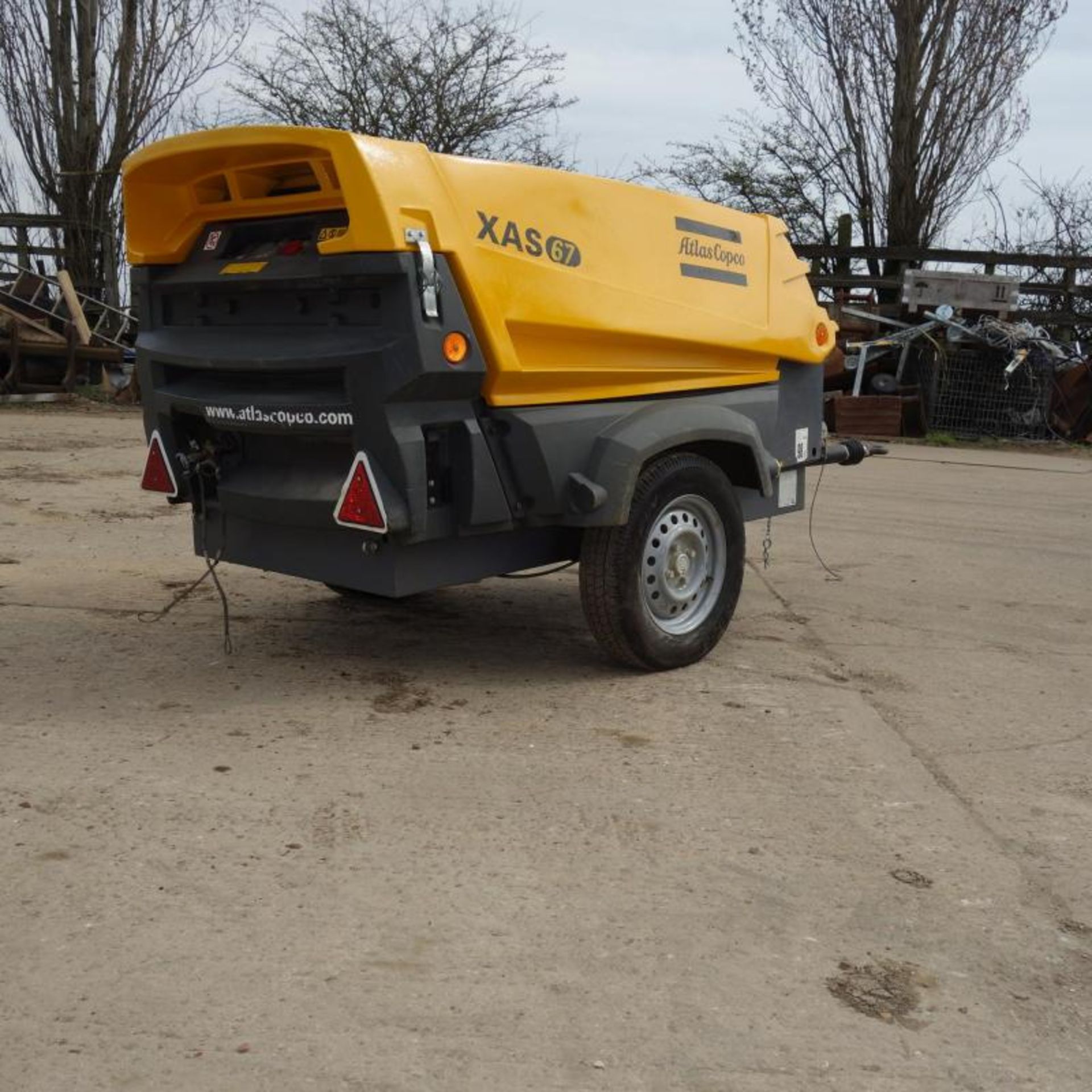 2015 Atlas Copco Xas 67 Compressor, 936 Hours From New - Image 3 of 9