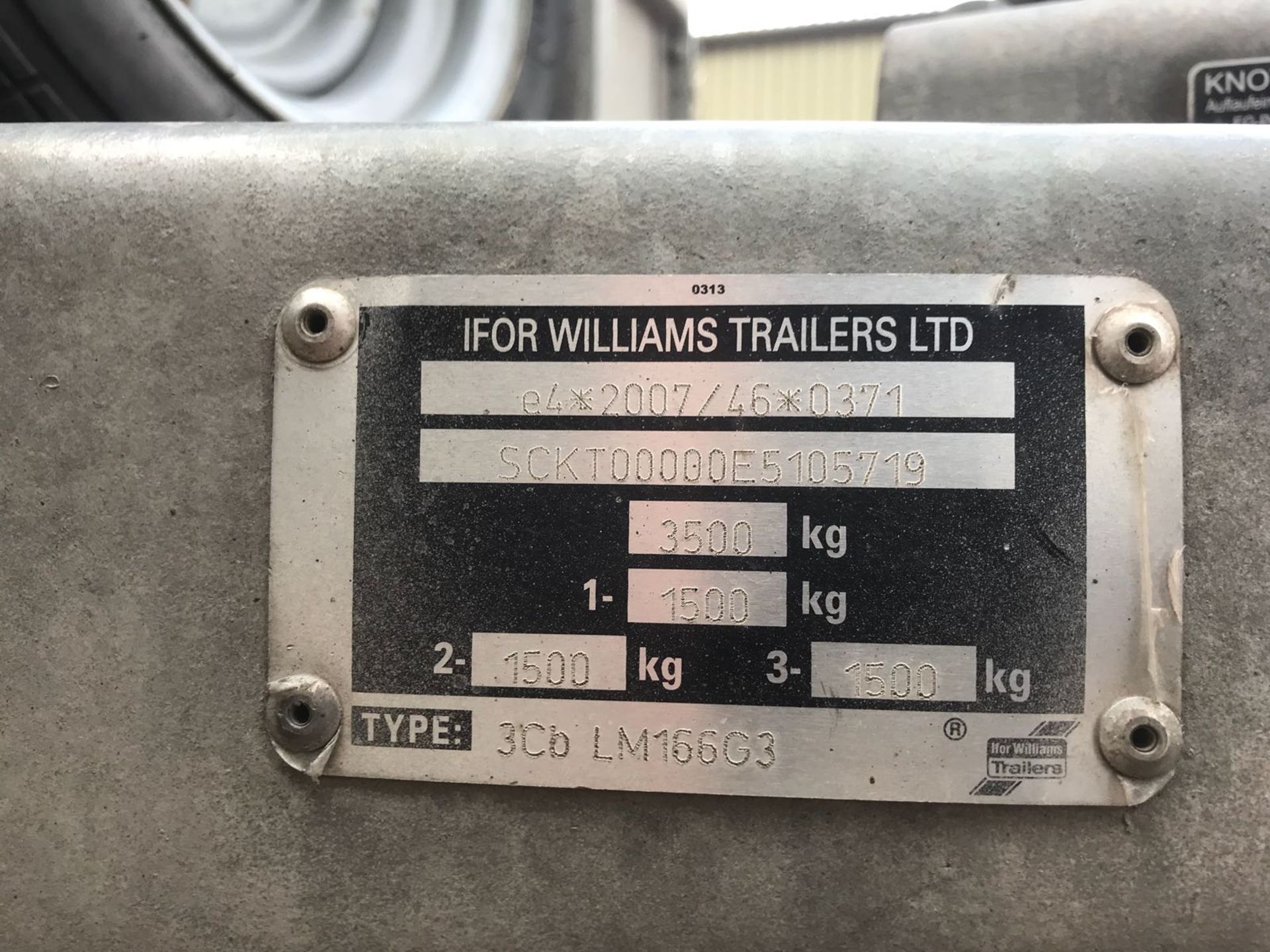 2014, Ifor Williams Tri Axle Trailer With Ramps - Image 11 of 13