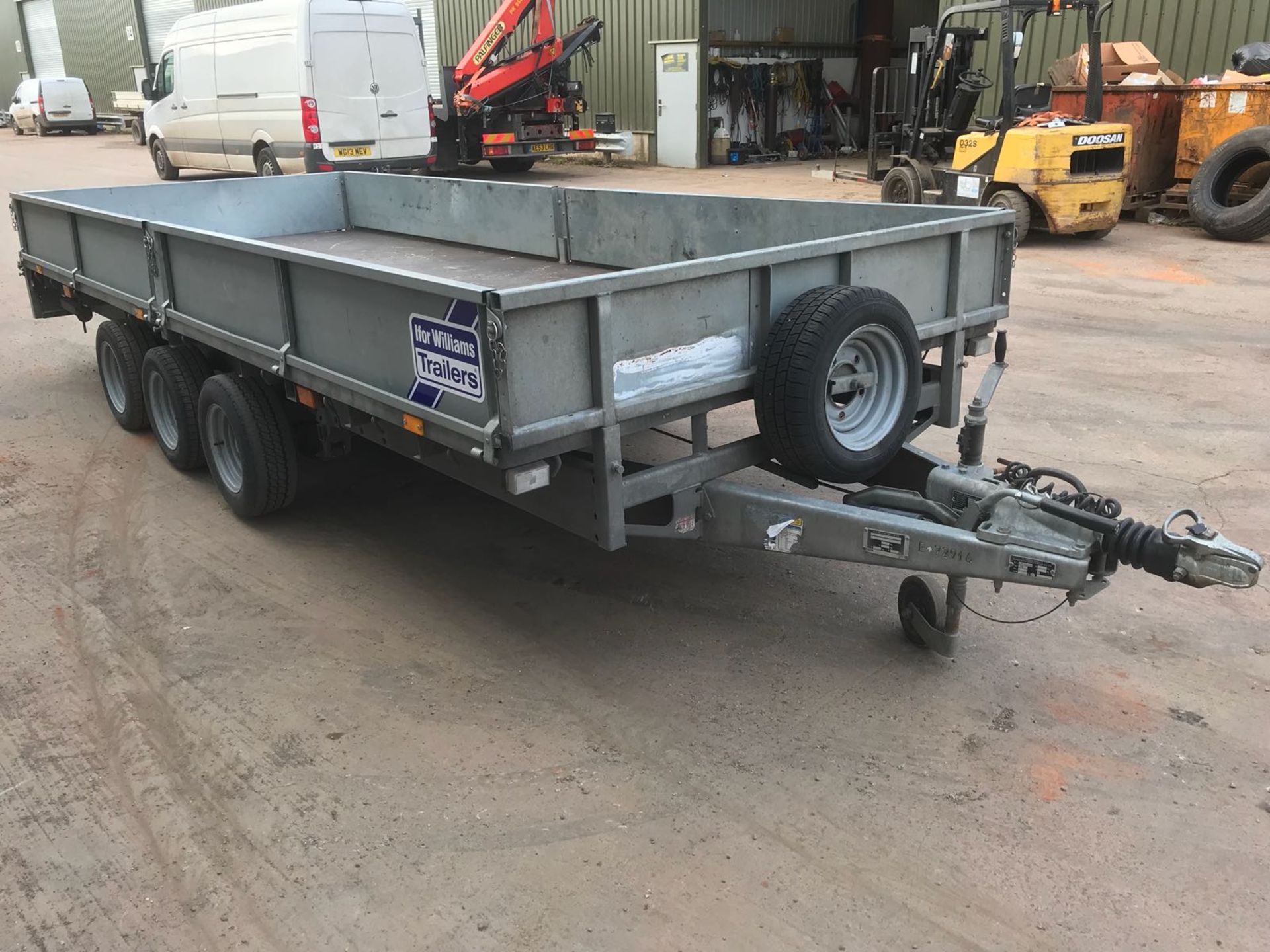 2014, Ifor Williams Tri Axle Trailer With Ramps - Image 3 of 13