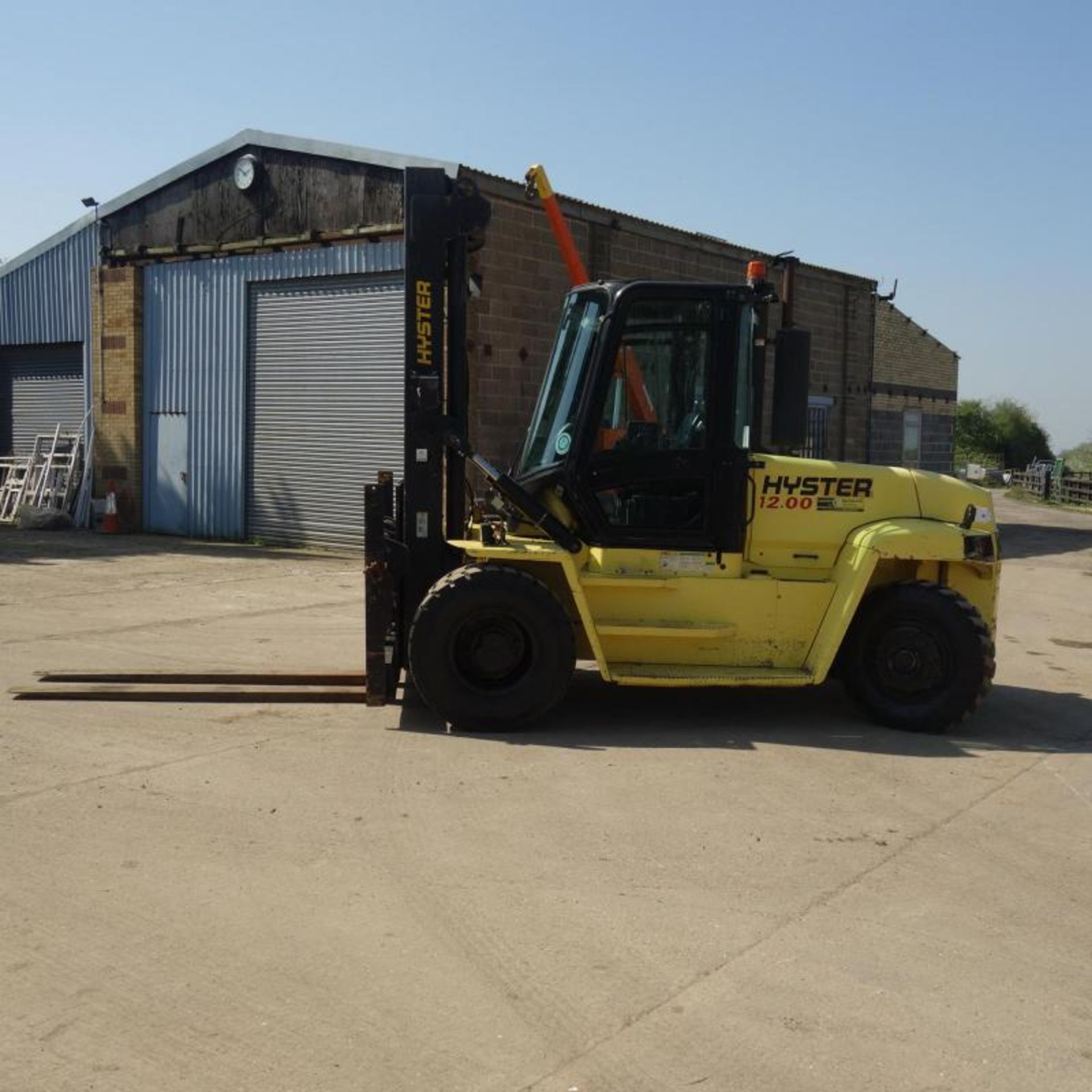 2006 Hyster M12.00xm 12 Ton Forklift, 8151 Hours From New - Image 2 of 12