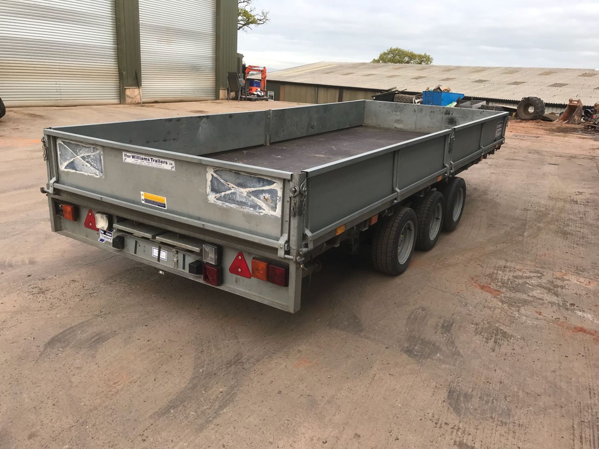 2014, Ifor Williams Tri Axle Trailer With Ramps - Image 2 of 13