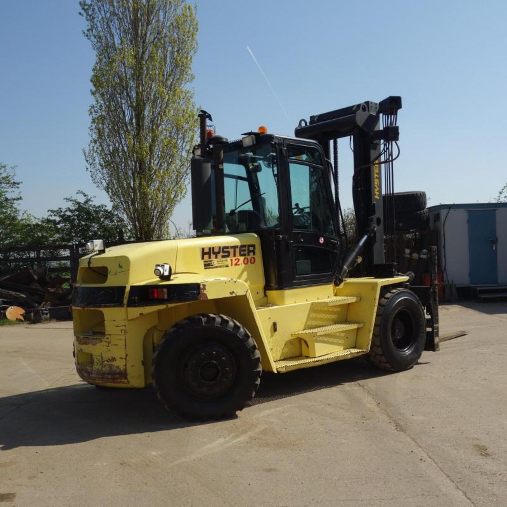 2006 Hyster M12.00xm 12 Ton Forklift, 8151 Hours From New - Image 3 of 12