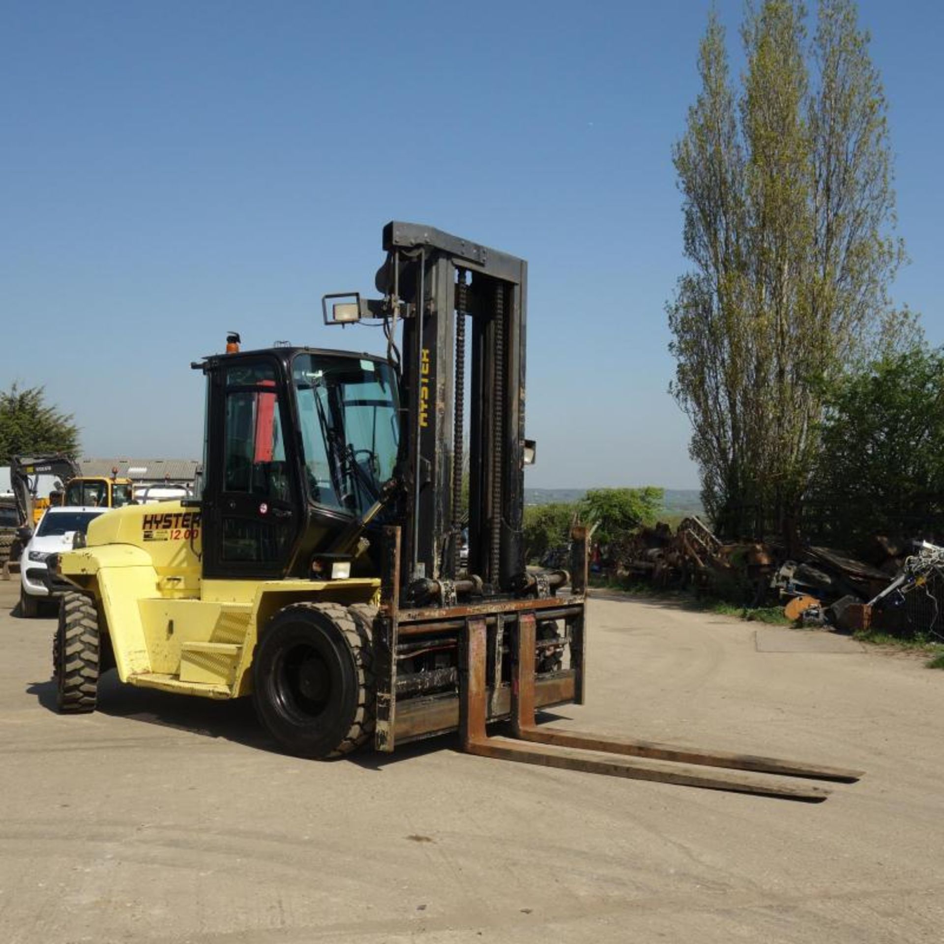 2006 Hyster M12.00xm 12 Ton Forklift, 8151 Hours From New - Image 5 of 12