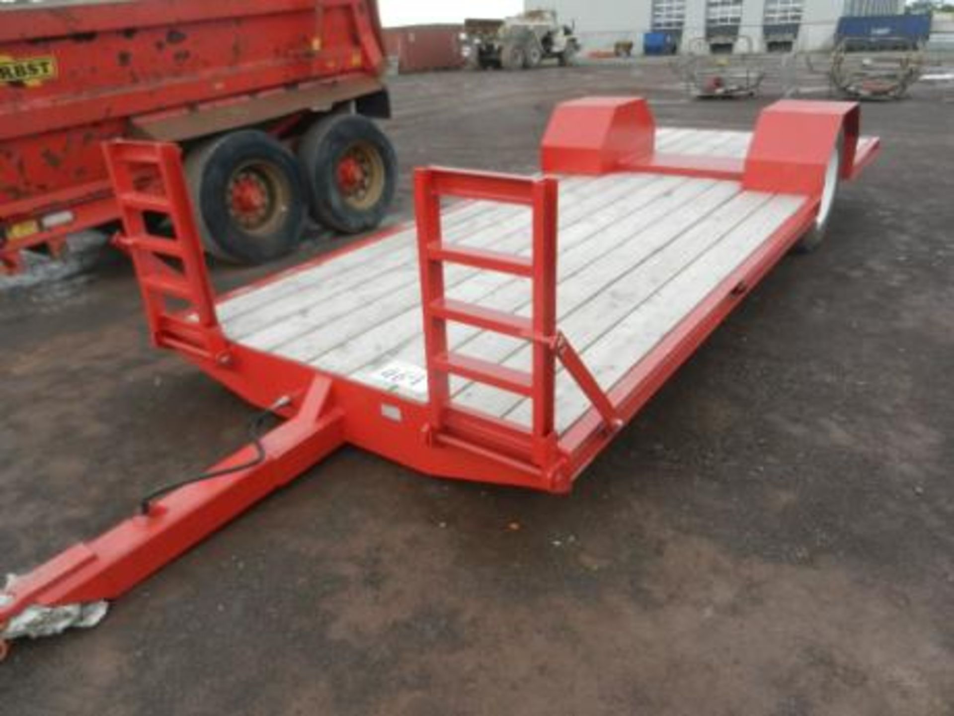 McCusker 8 Ton Single Low Load Trailer