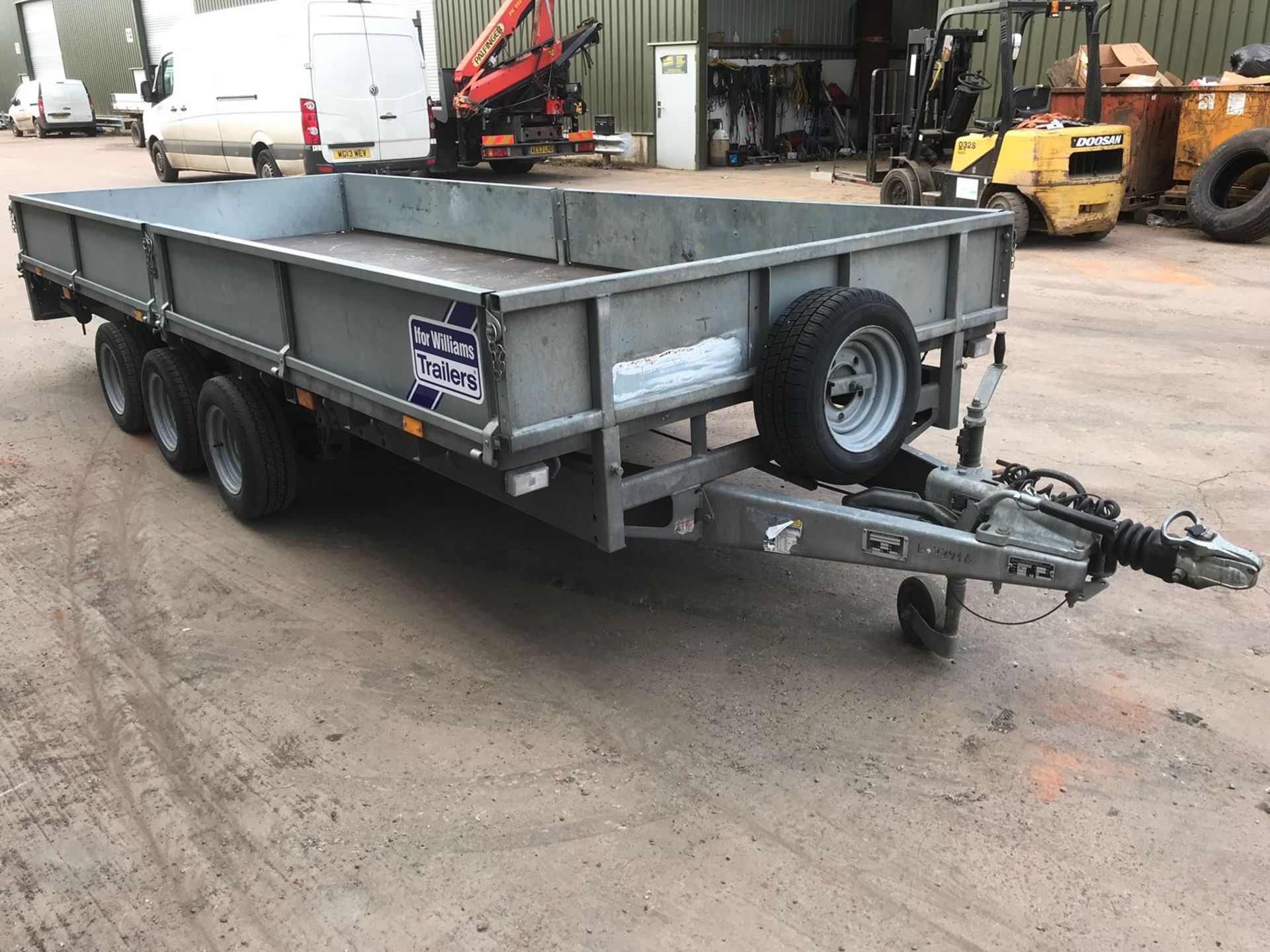 2014, Ifor Williams Tri Axle Trailer With Ramps - Image 4 of 13