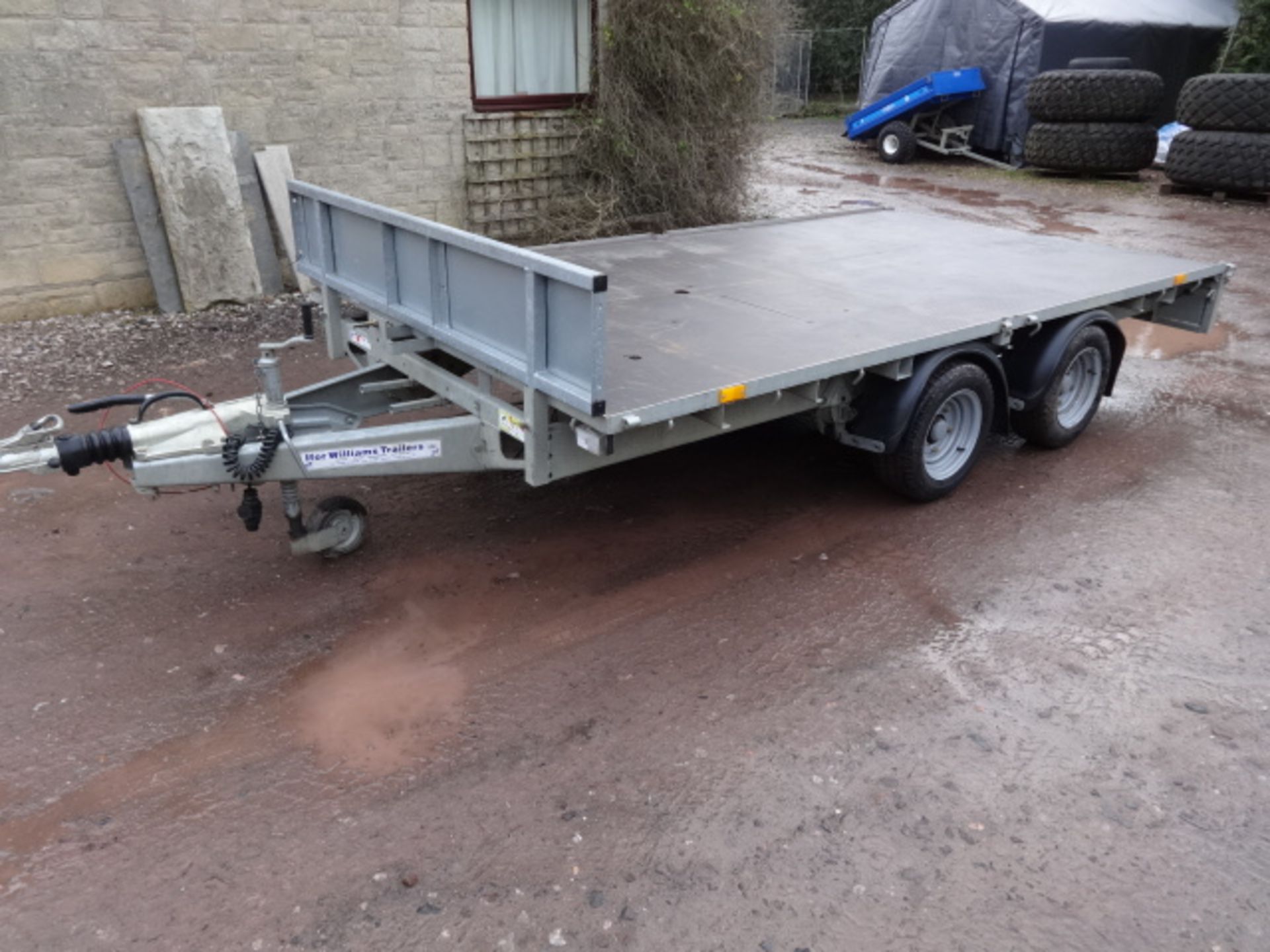 2016 ﻿IFOR Williams 12x6 Flatbed Trailer