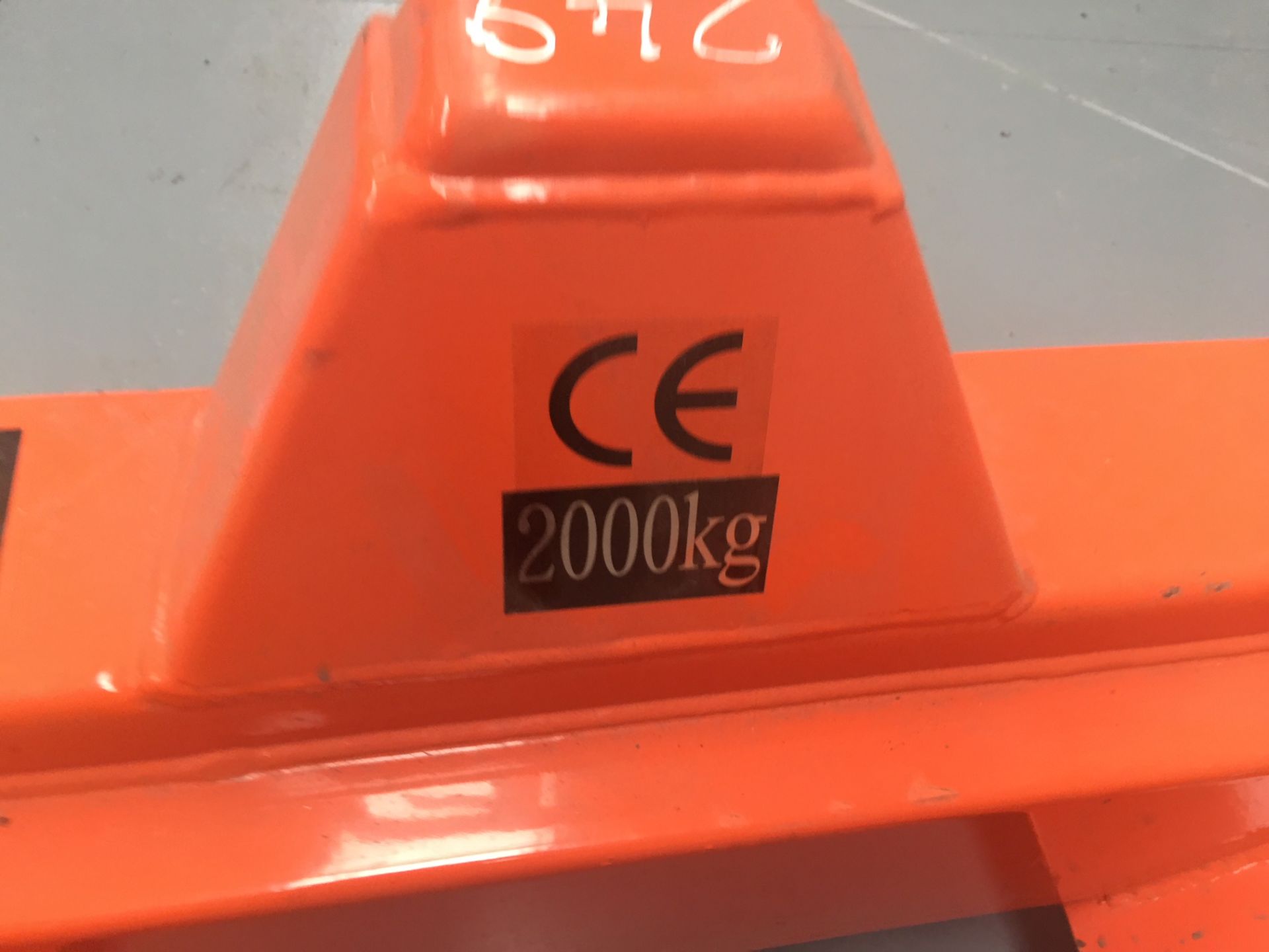 Reel Carrier Hand Pallet Truck - Bild 3 aus 4