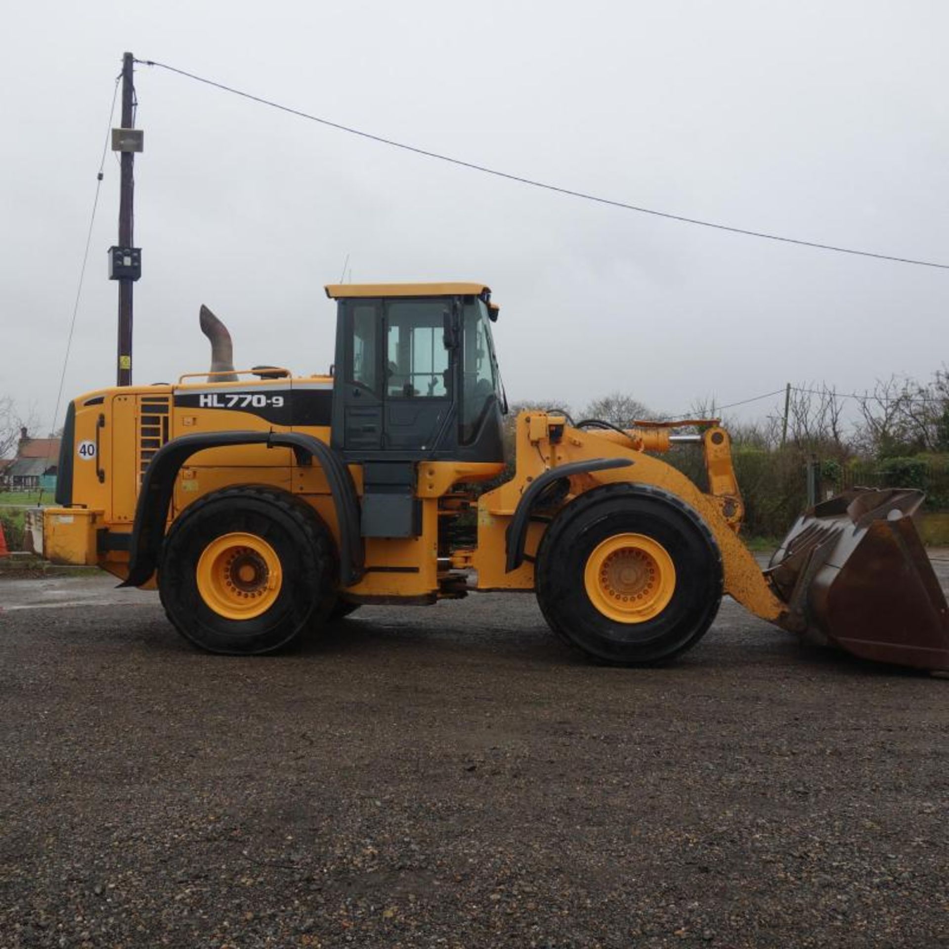 2012 Hyundai HL770-9 Loading Shovel, 8316 Hours From New - Image 3 of 5