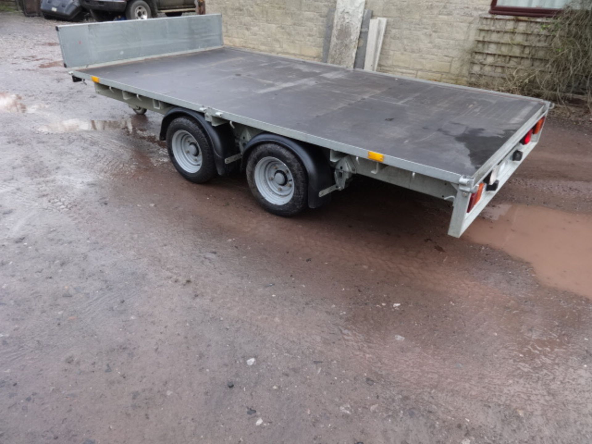 2016 _IFOR Williams 12x6 Flatbed Trailer - Image 3 of 3