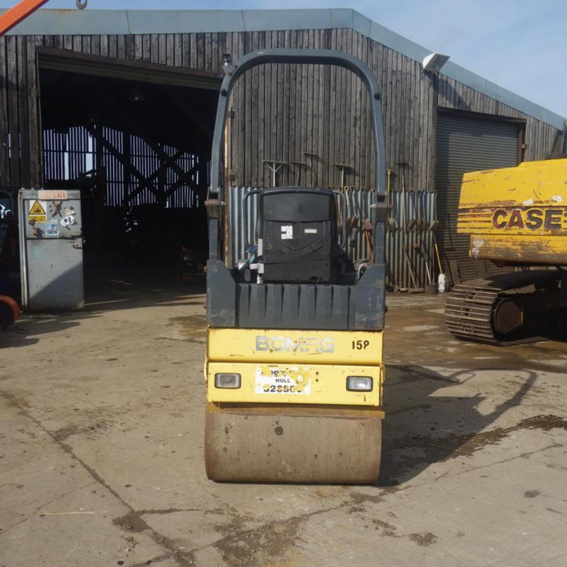 2006 Bomag BW100AD Twin Drum Roller, 1462 Hours From New - Image 4 of 5