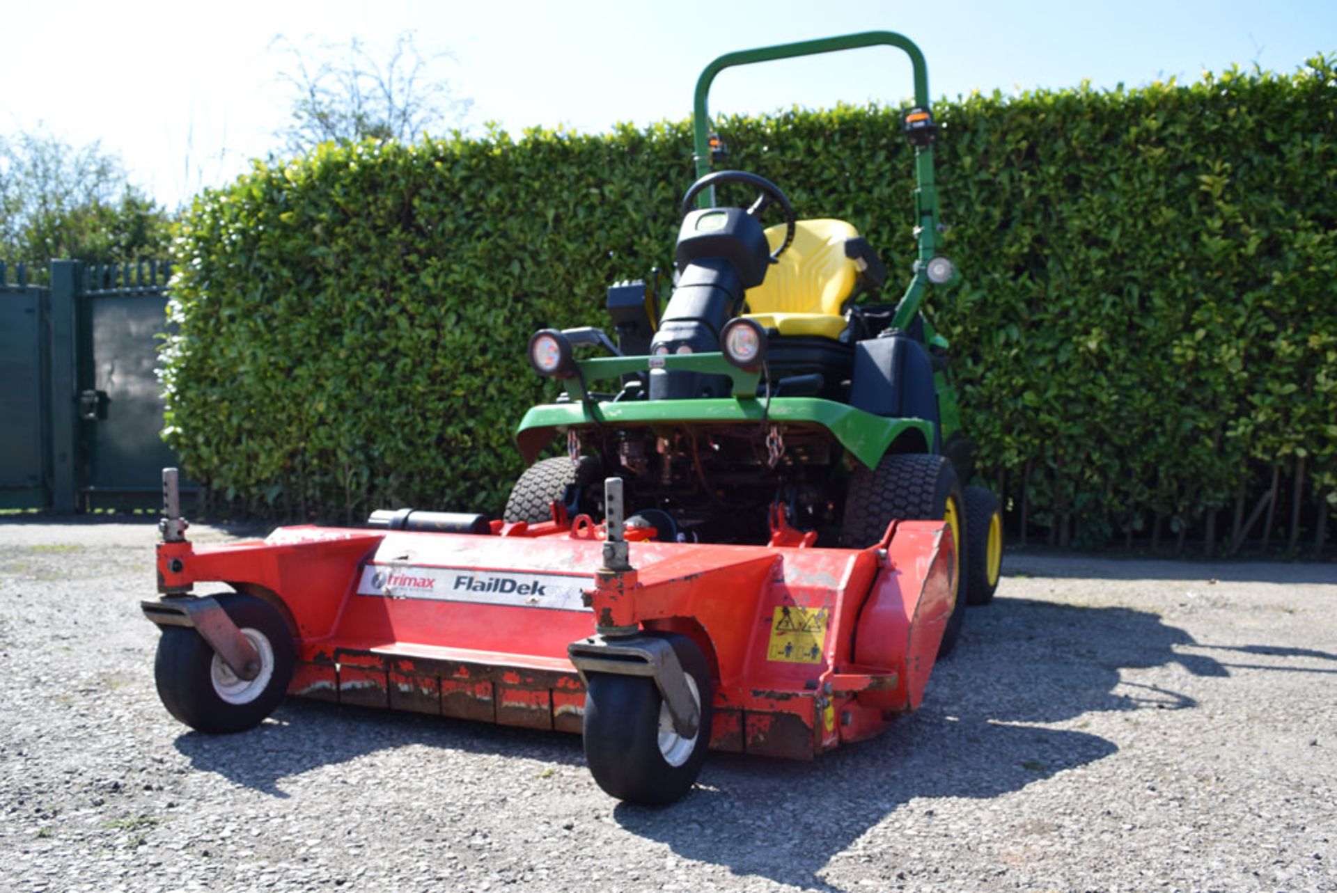 2014 John Deere 1570 TerrainCut 53"" Ride On Flail Mower - Image 2 of 6