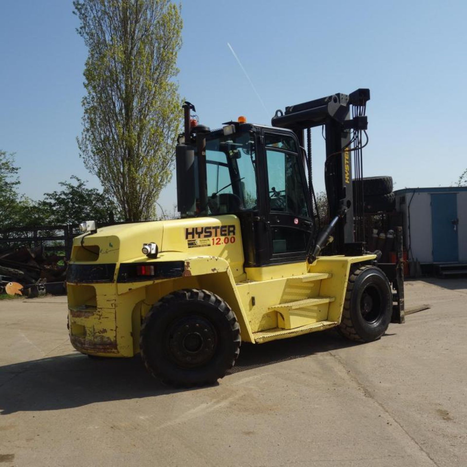2006 Hyster M12.00xm 12 Ton Forklift, 8151 Hours From New - Image 3 of 5