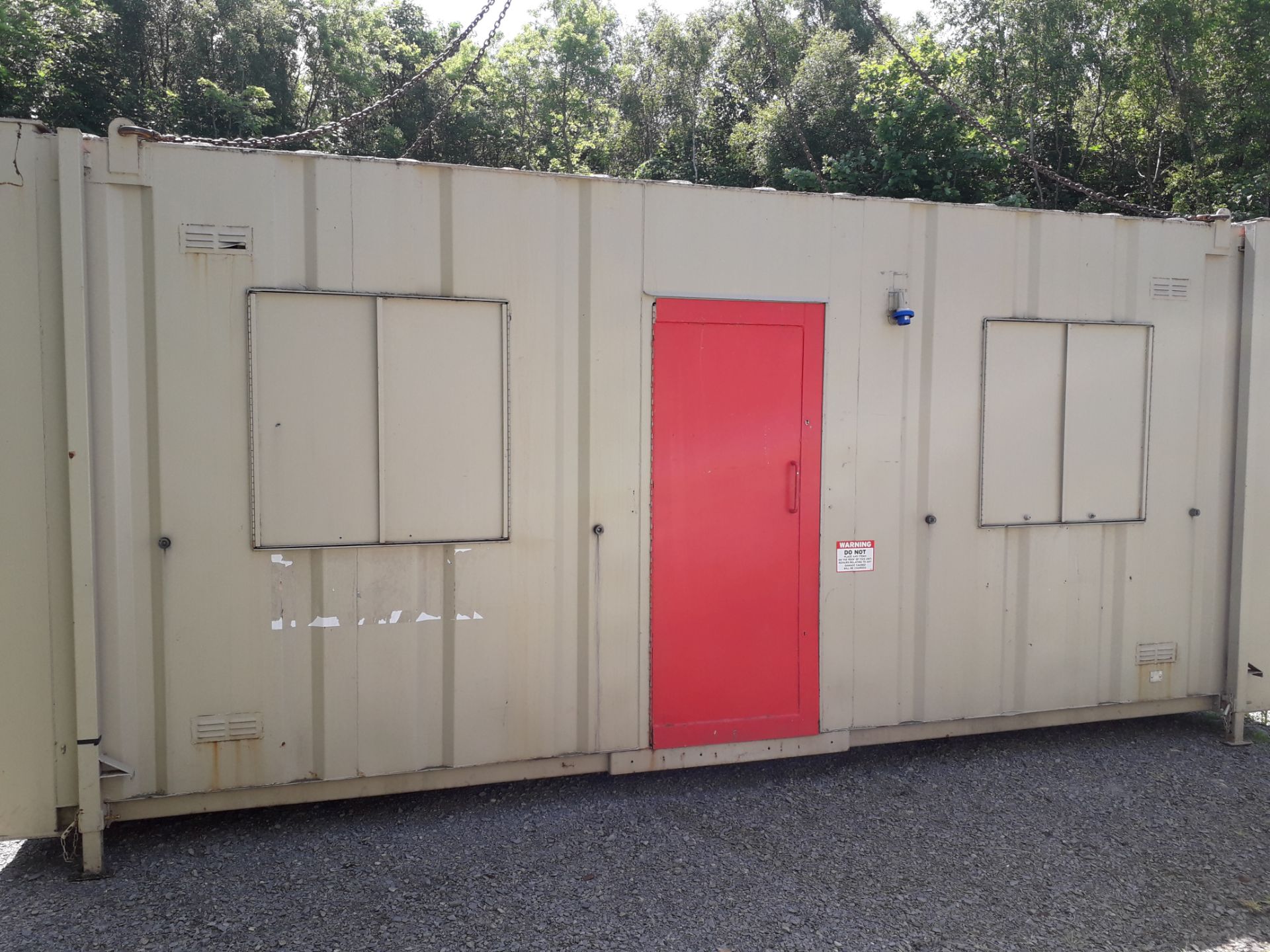 20ft x 8ft Antivandal Office