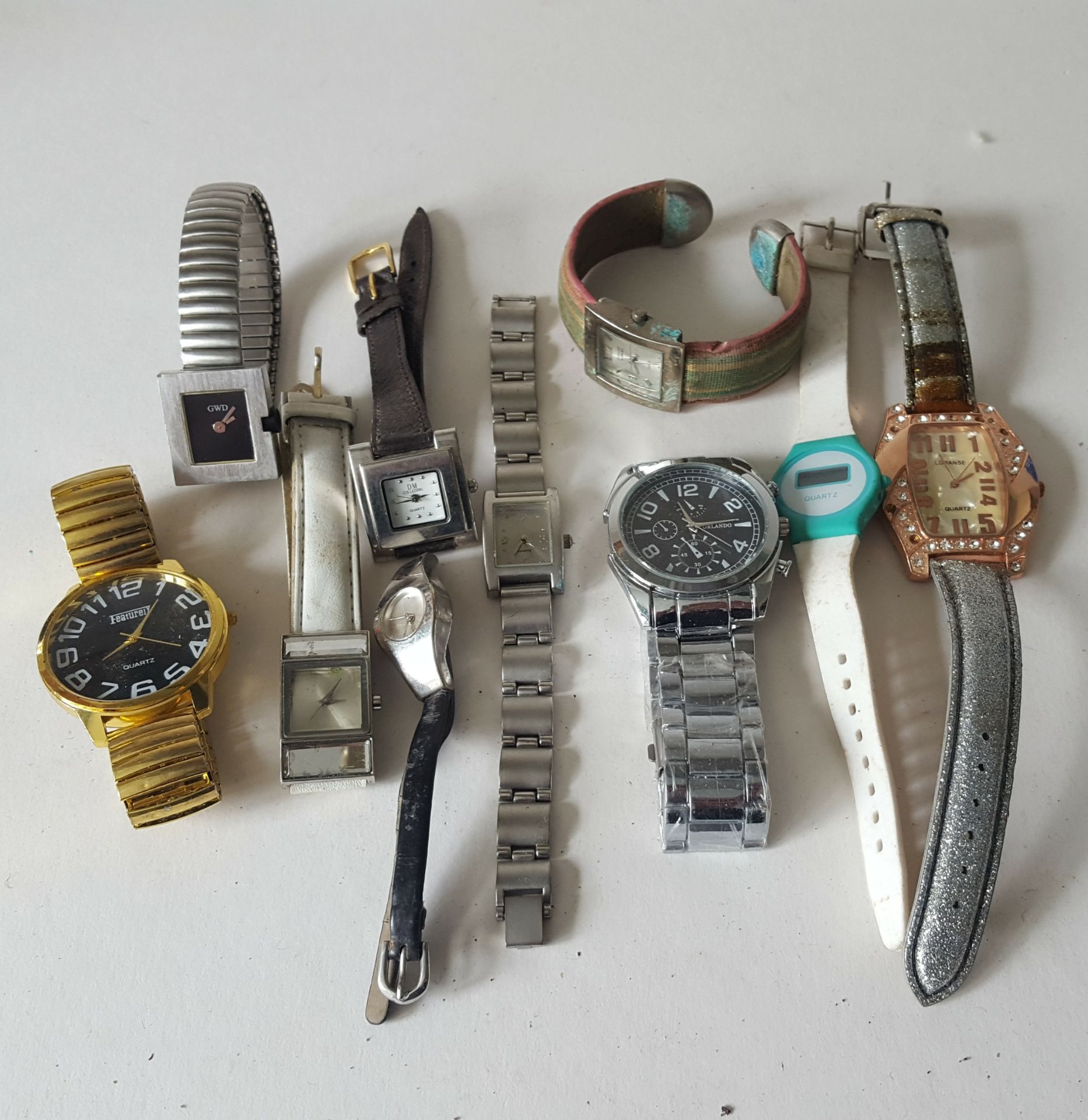 Vintage Retro Parcel of 10 Assorted Wrist Watches NO RESERVE